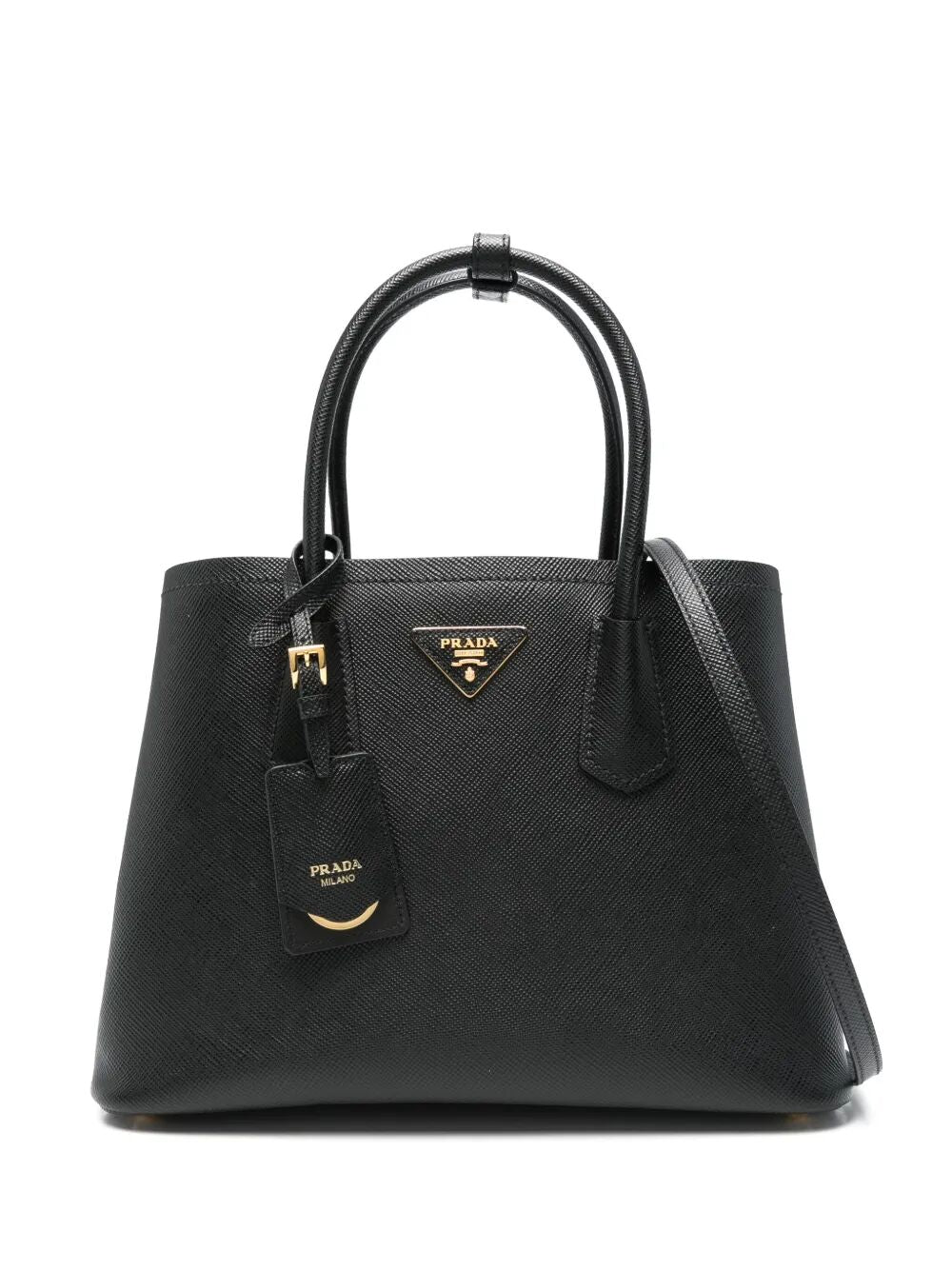 MEDIUM PRADA DOUBLE SAFFIANO LEATHER BAG
