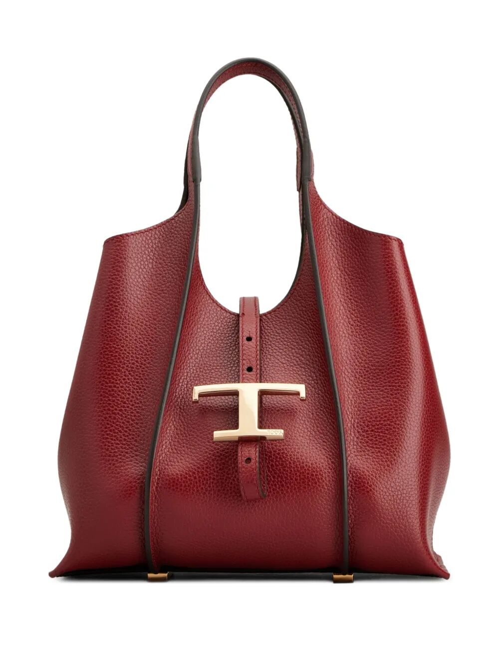T TIMELESS MINI LEATHER SHOPPING BAG