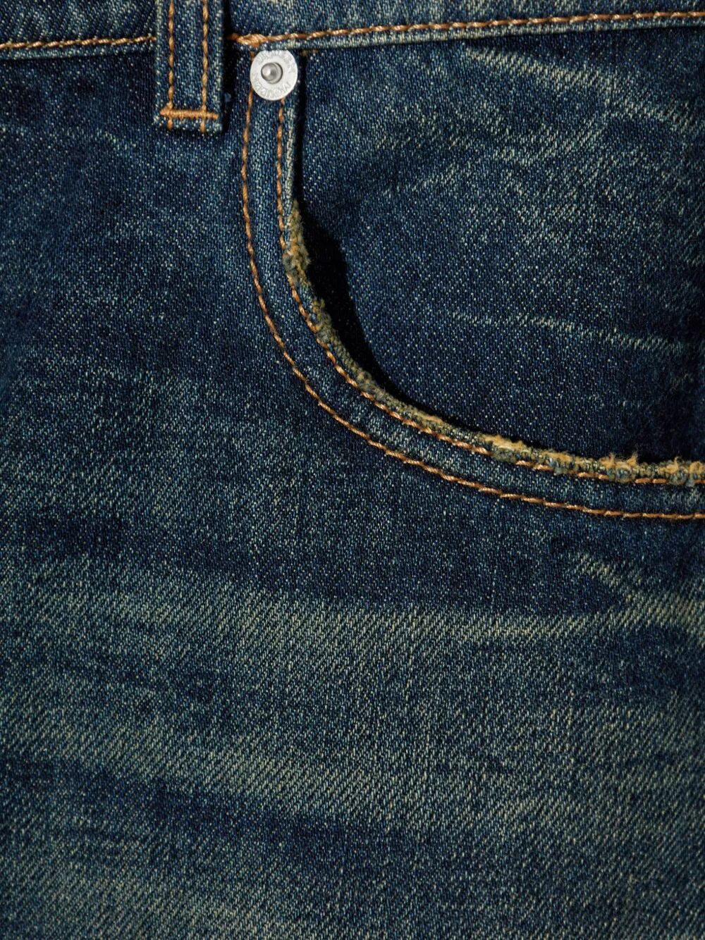 WIDE LEG FADED JEANS