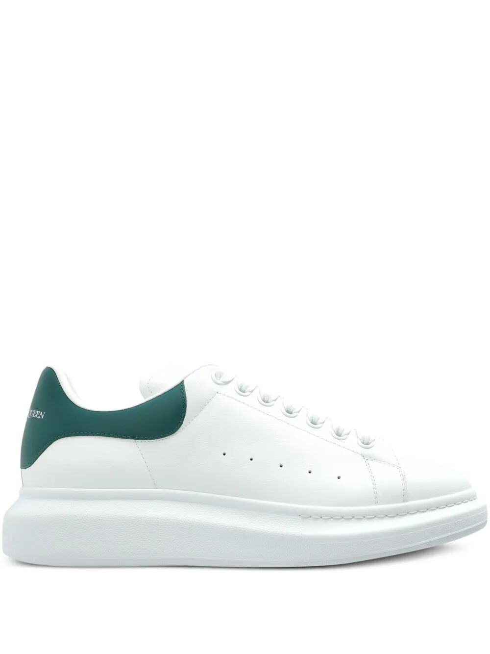 OVERSIZED SNEAKERS IN WHITE/GREEN