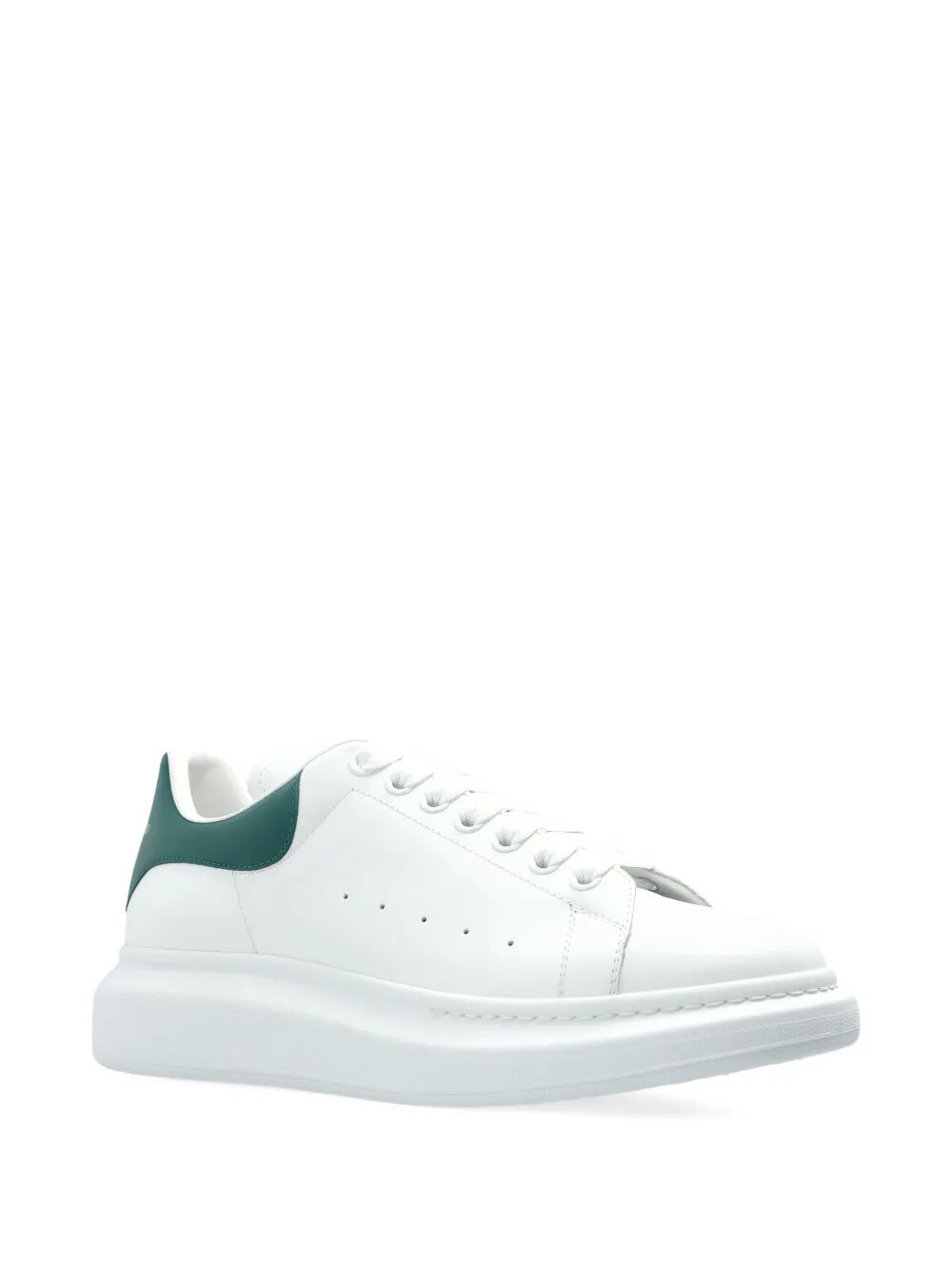 OVERSIZED SNEAKERS IN WHITE/GREEN