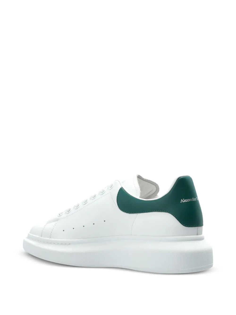 OVERSIZED SNEAKERS IN WHITE/GREEN