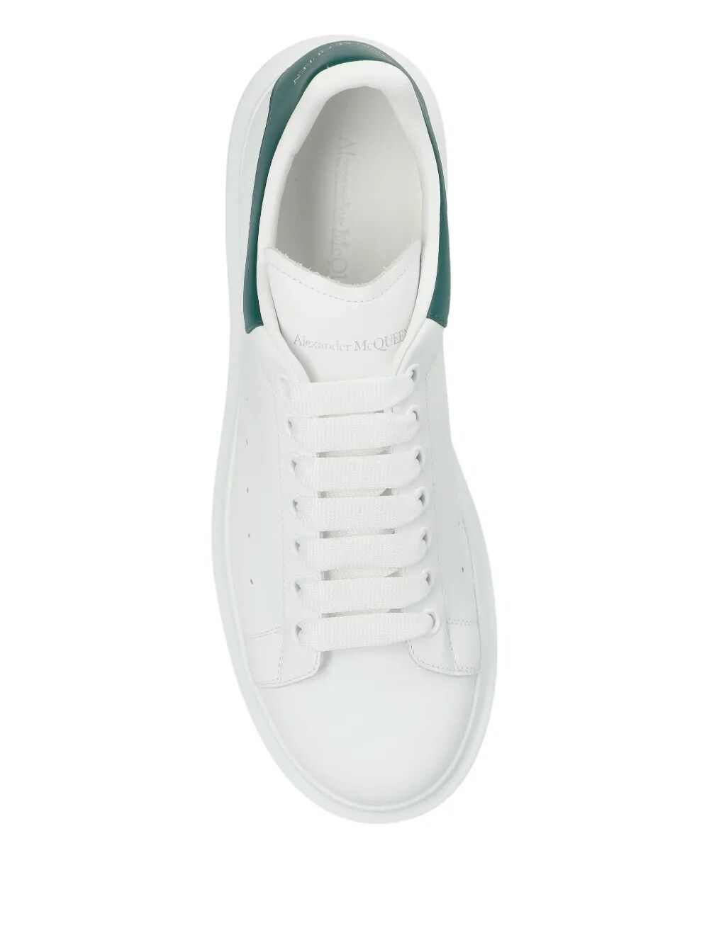OVERSIZED SNEAKERS IN WHITE/GREEN