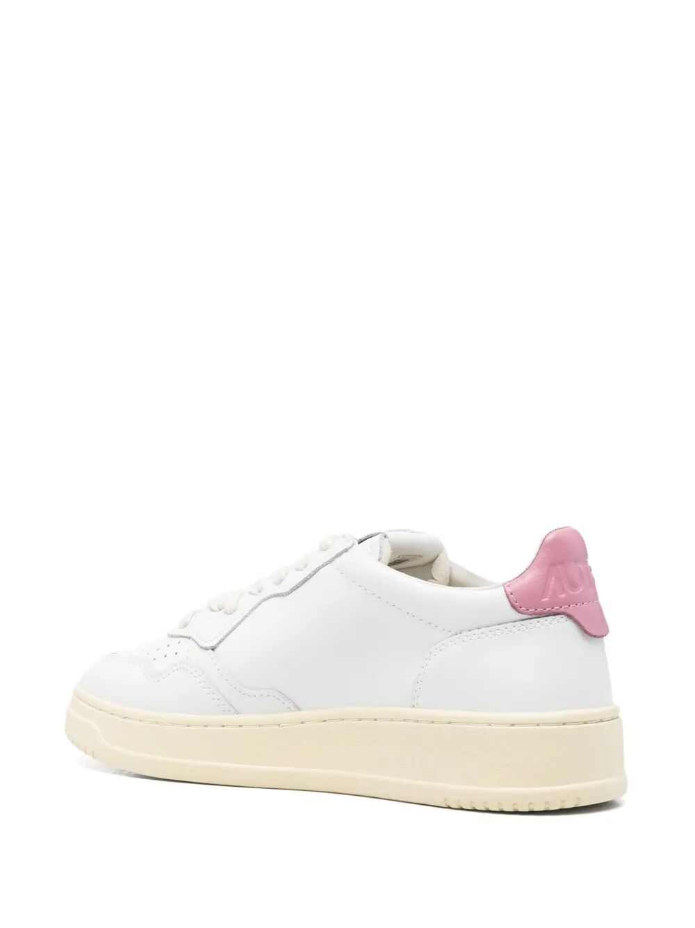 MEDALIST LOW SNEAKERS IN WHITE AND POLIGNAC LEATHER