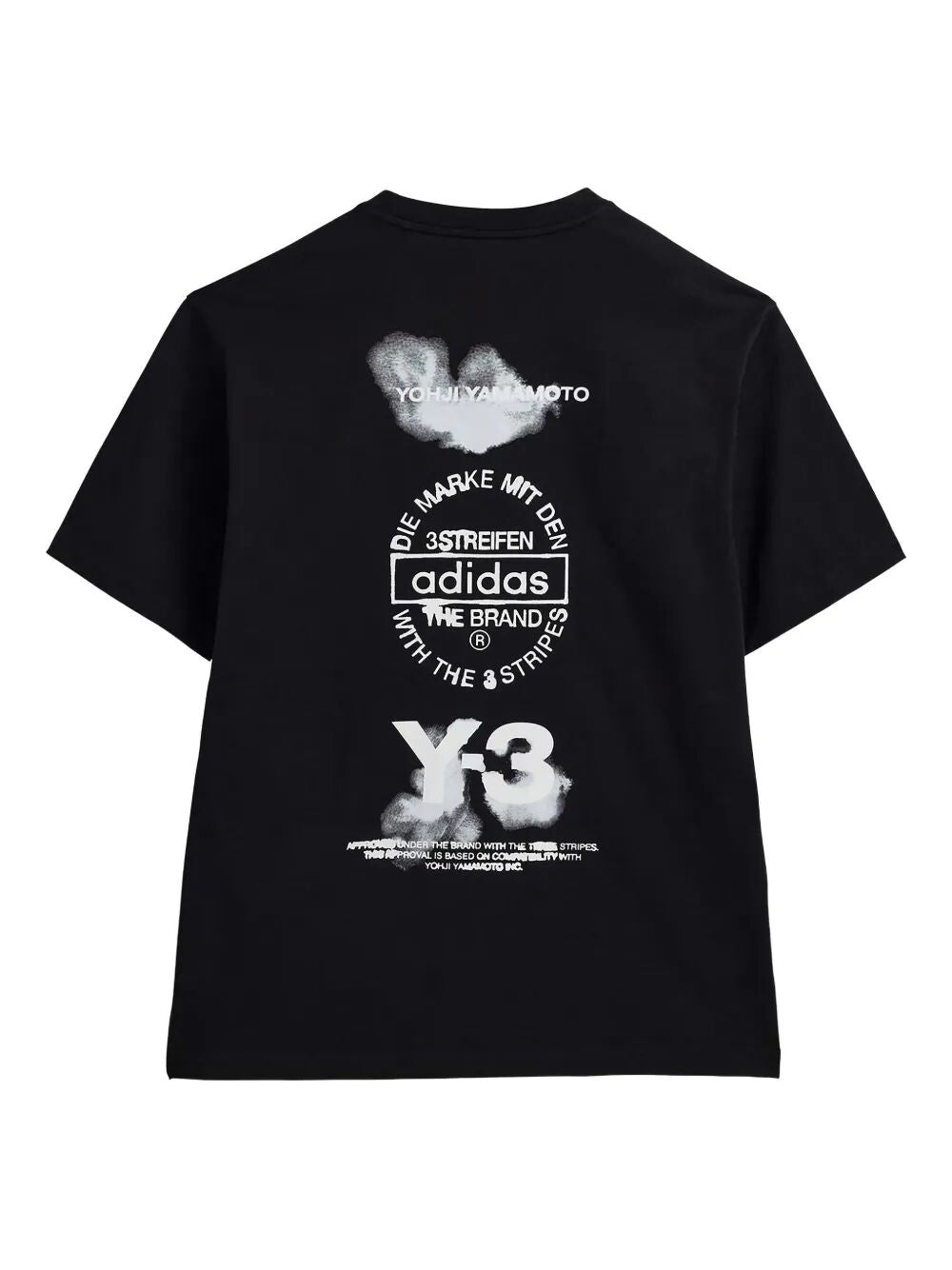 BACK GRAPHIC PRINT COTTON T-SHIRT