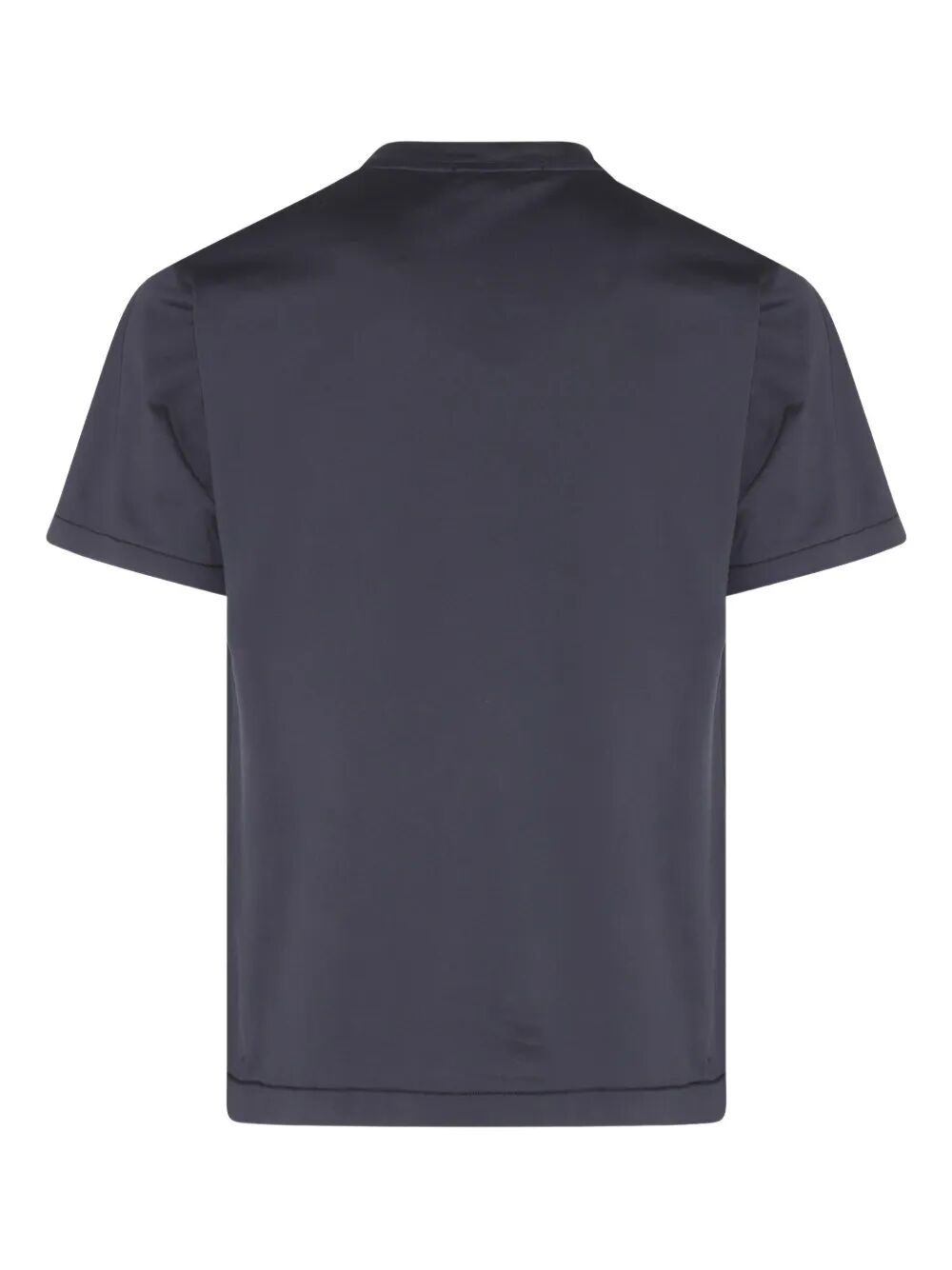 SLIM FIT COTTON JERSEY T-SHIRT WITH COMPASS PATCH