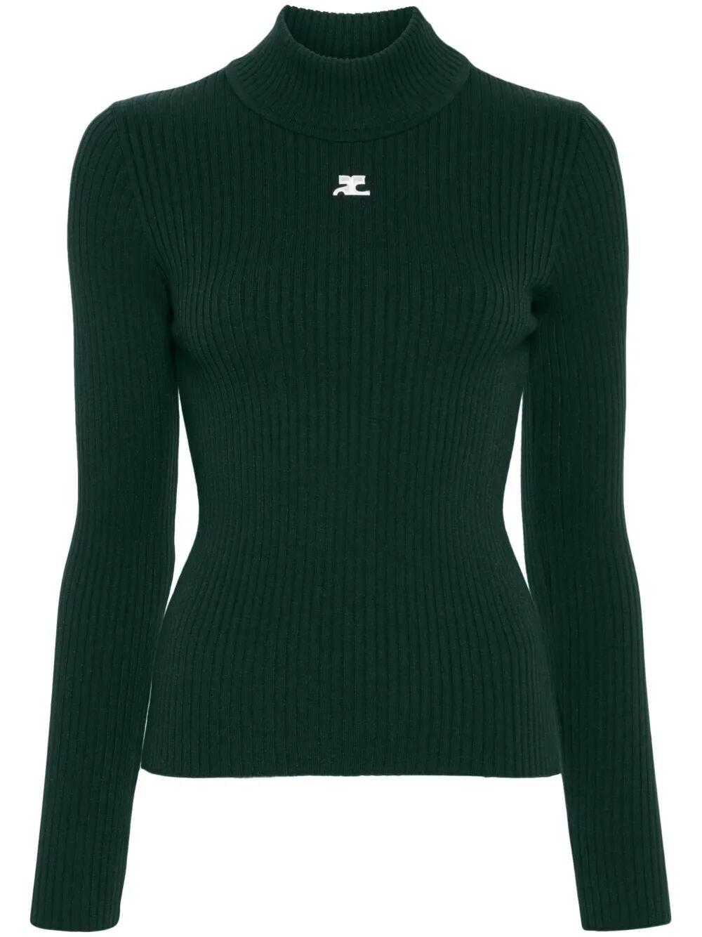 RE-EDITION RIB KNIT MOCKNECK SWEATER