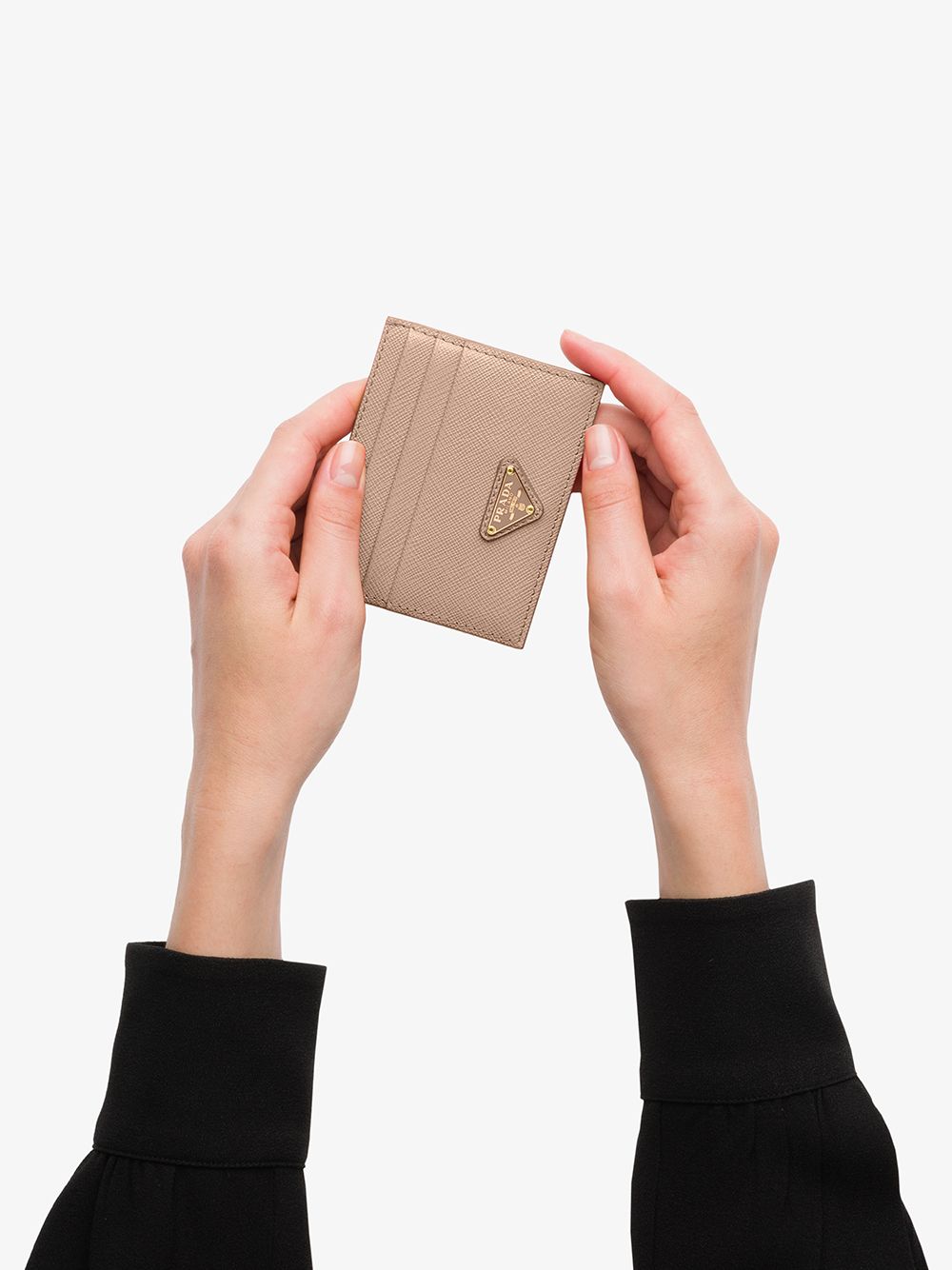 SAFFIANO LEATHER CARD HOLDER