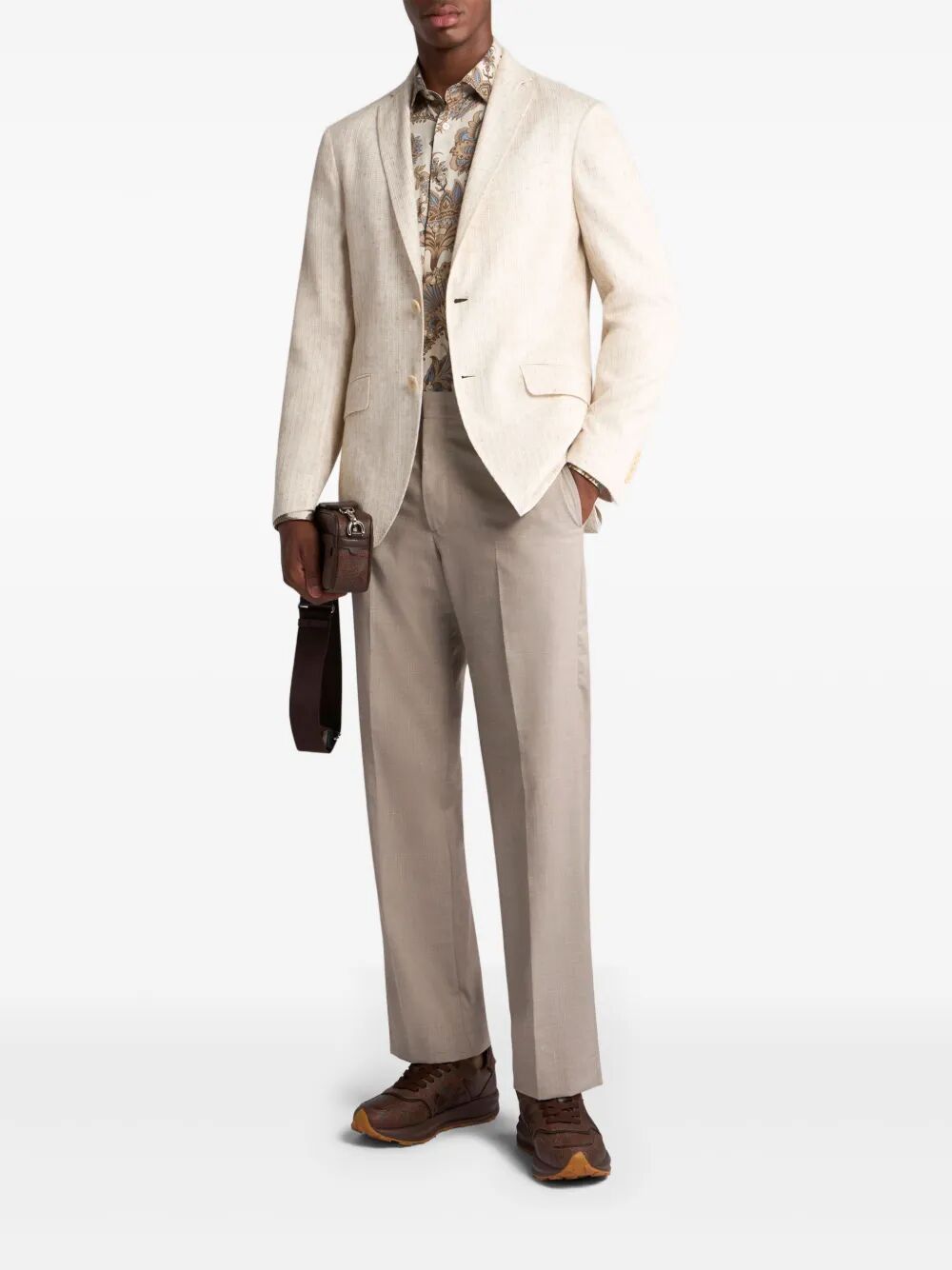 MICRO-PATTERNED BLAZER