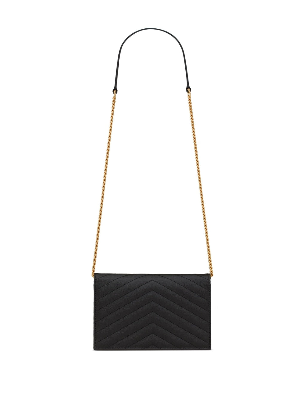 GRAIN DE POUDRE LEATHER CASSANDRE ENVELOPE CHAIN WALLET