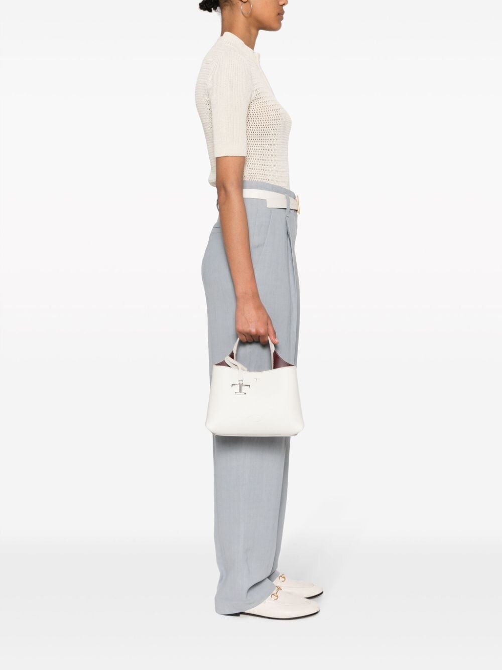 LEATHER MICRO HANDBAG