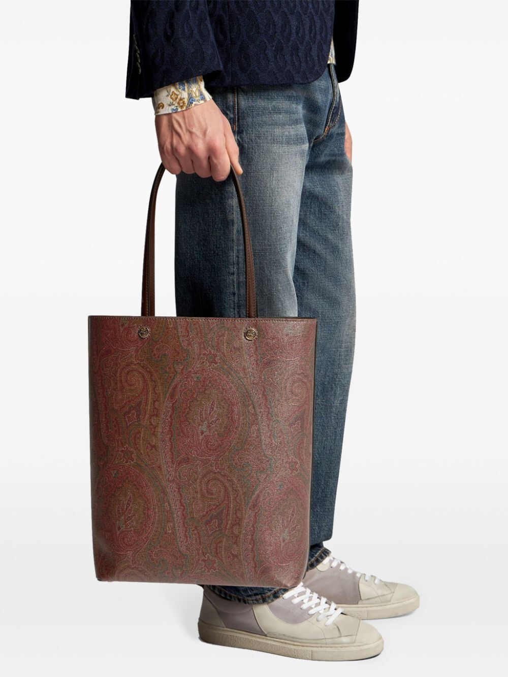 SHOPPING PAISLEY CON POCHETTE