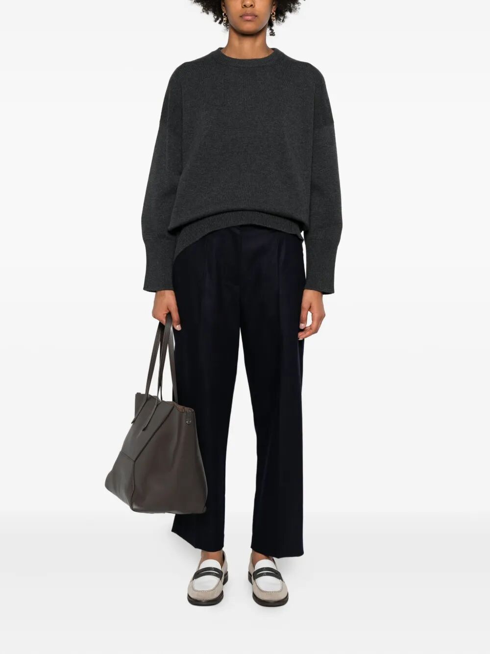 CASHMERE SWEATER WITH SHINY DETAIL