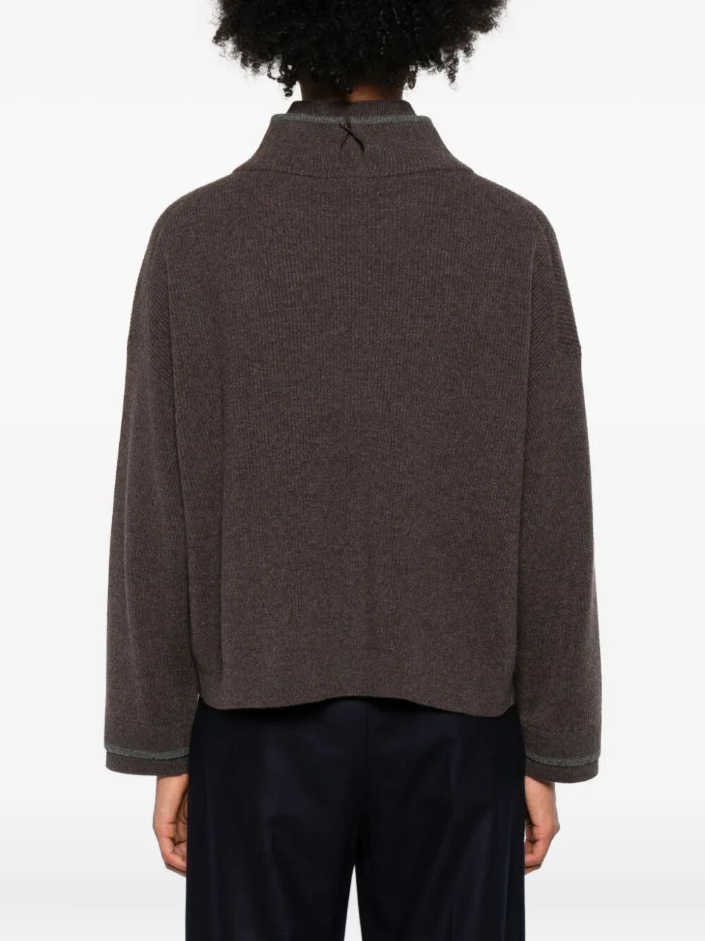 PULLOVER A COLLO ALTO