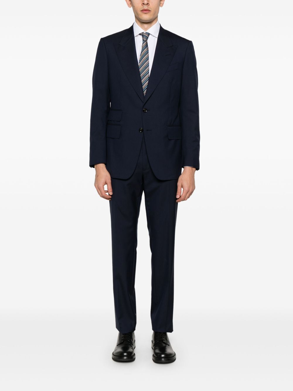 SHELTON SINGLE-BREASTED WOOL SUIT