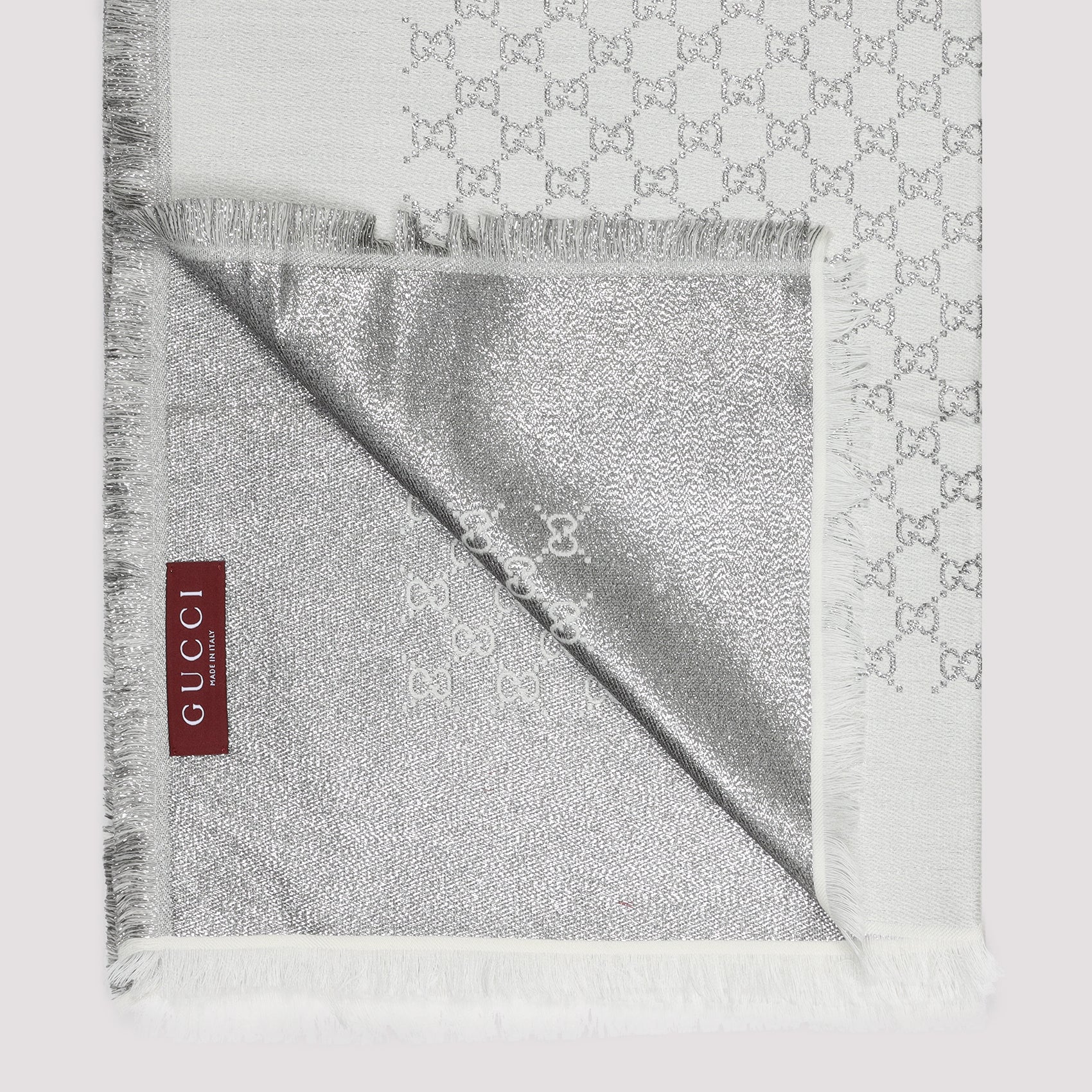 GG Leggero Lurex Cashmere Scarf