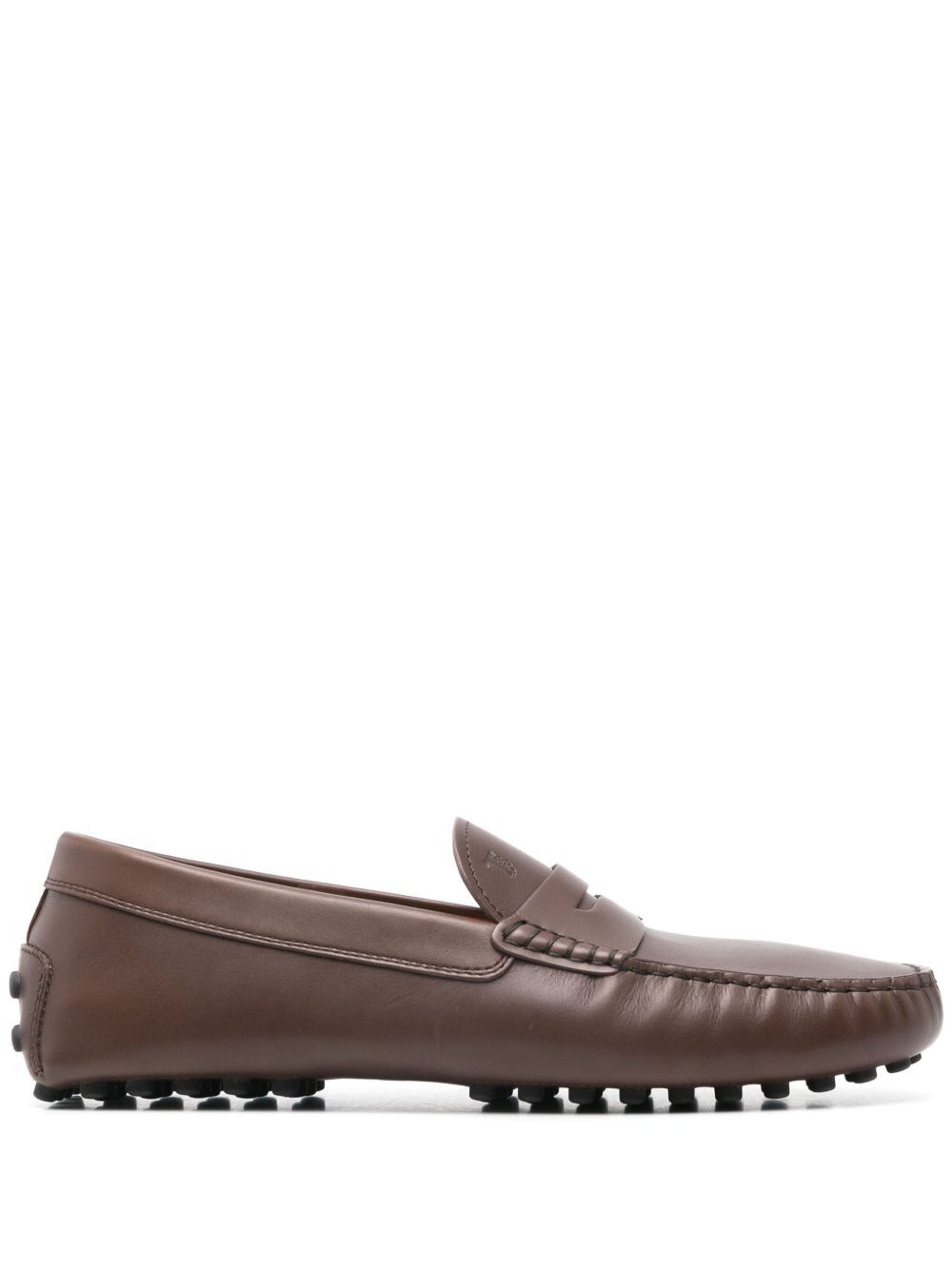 SMOOTH LEATHER GOMMINO DRIVING LOAFERS