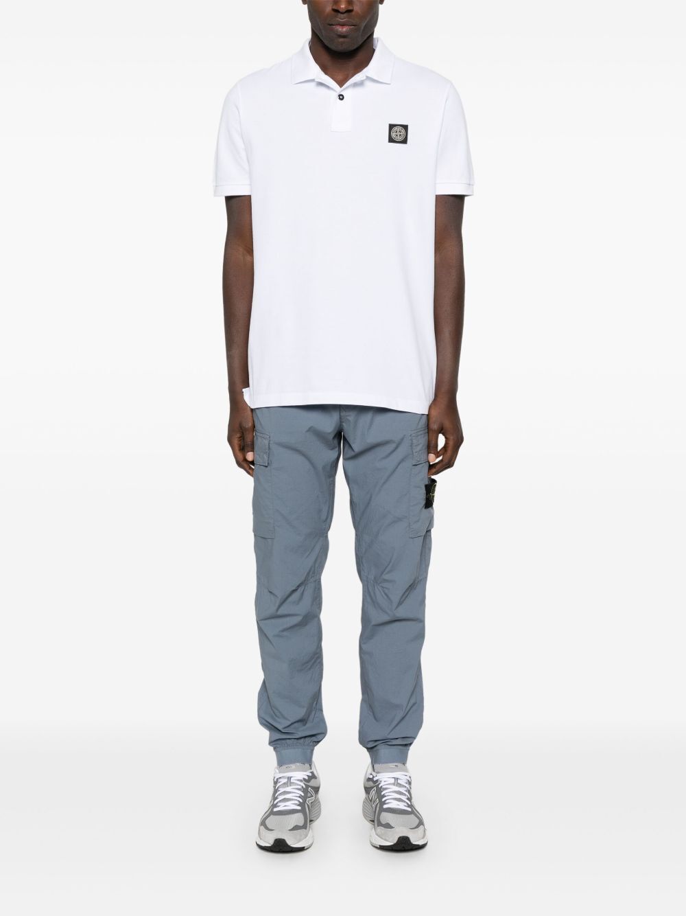 SLIM FIT STRETCH COTTON PIQUÉ POLO SHIRT