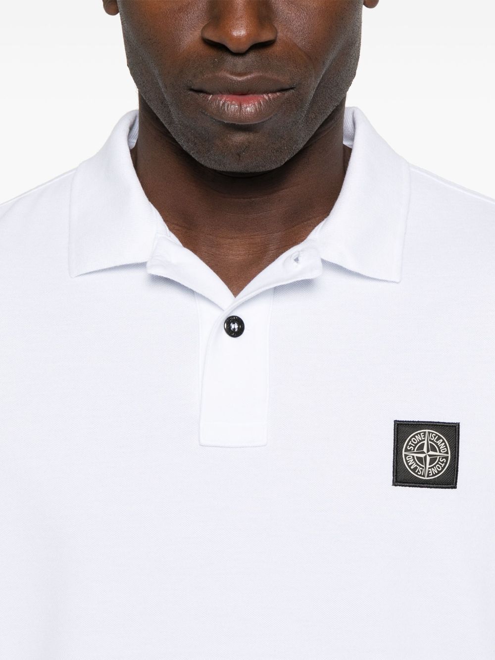 SLIM FIT STRETCH COTTON PIQUÉ POLO SHIRT