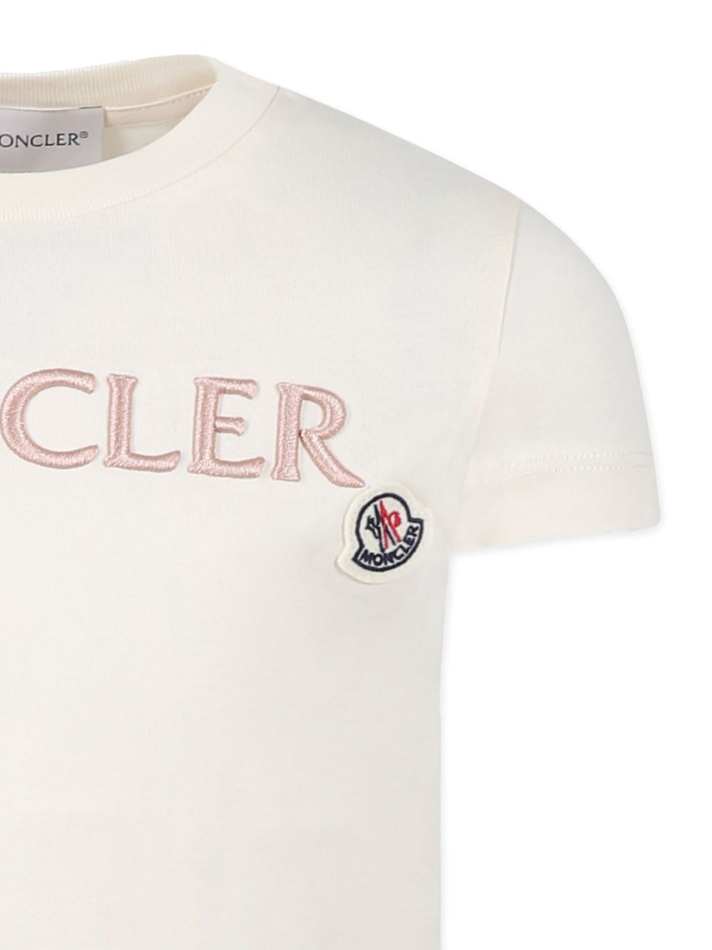 EMBROIDERED LOGO COTTON T-SHIRT