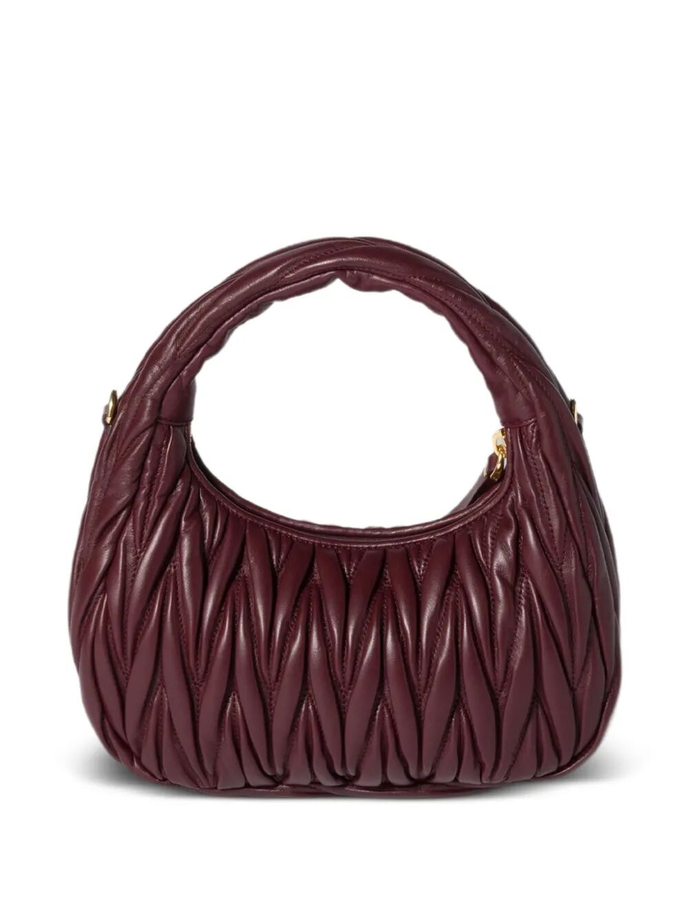 WANDER MATELASSÉ NAPPA LEATHER SMALL HOBO BAG