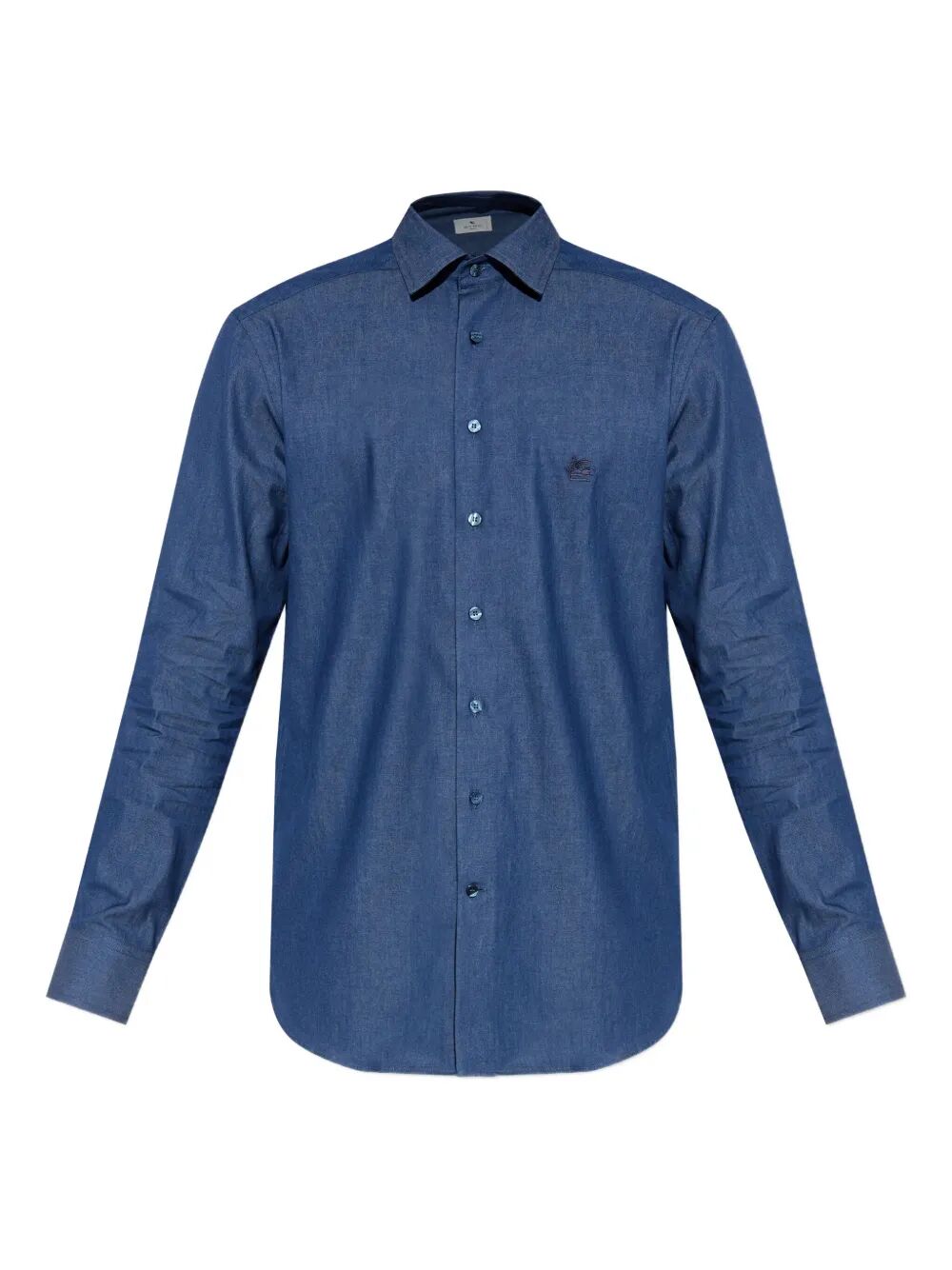 EMBROIDERED LOGO COTTON SHIRT