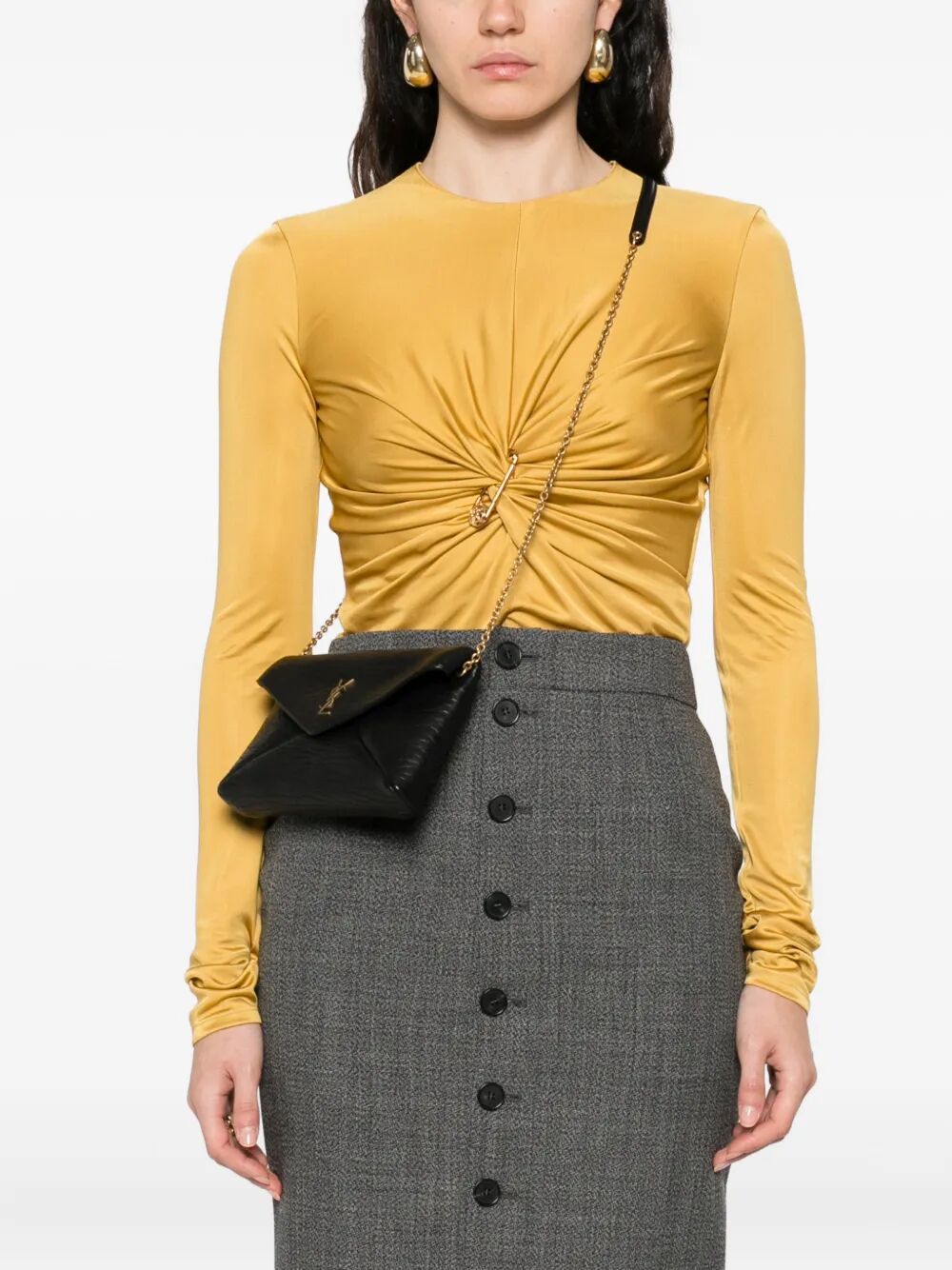 CASSANDRE CHAIN POUCH IN LAMBSKIN