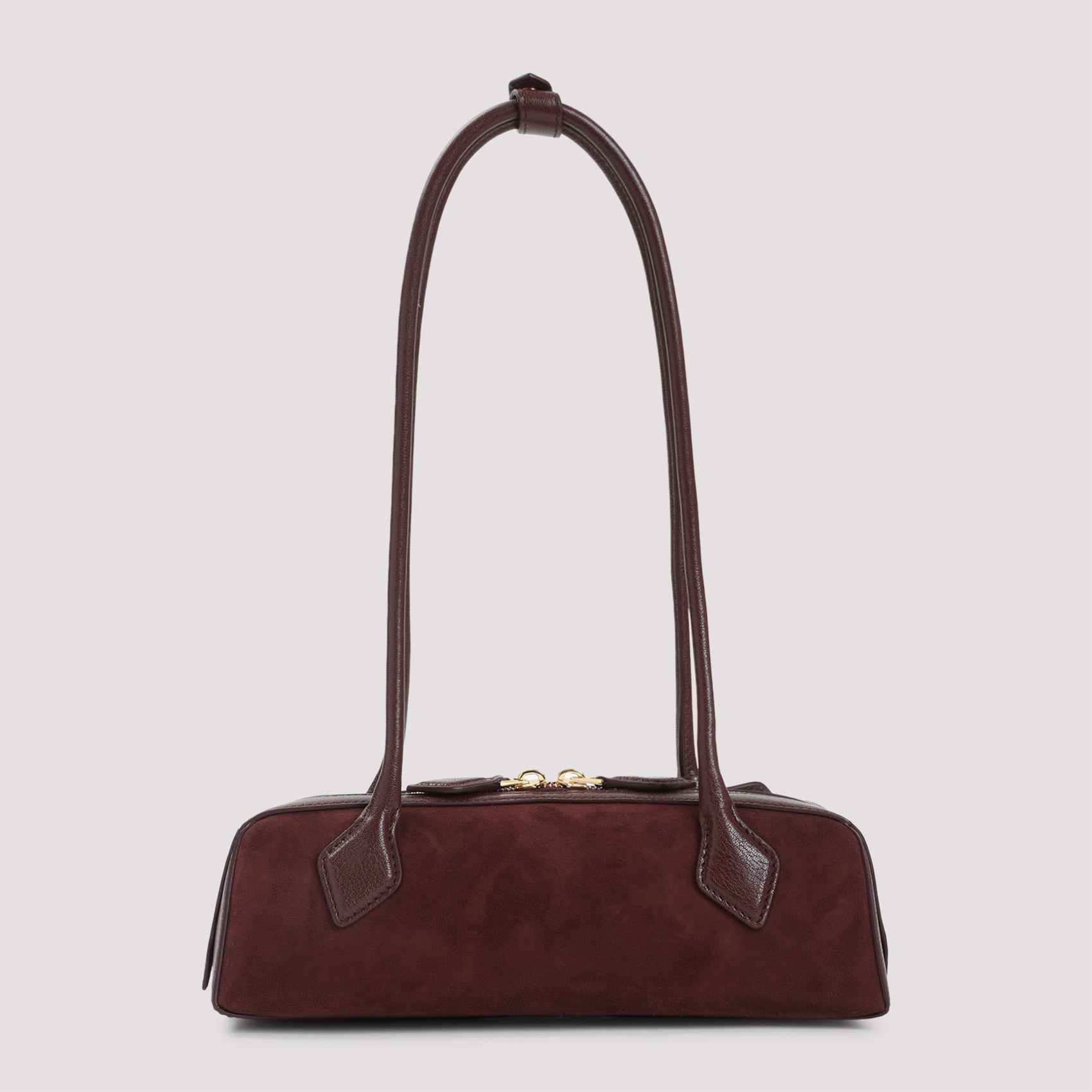 Teckel Small Suede Shoulder Bag