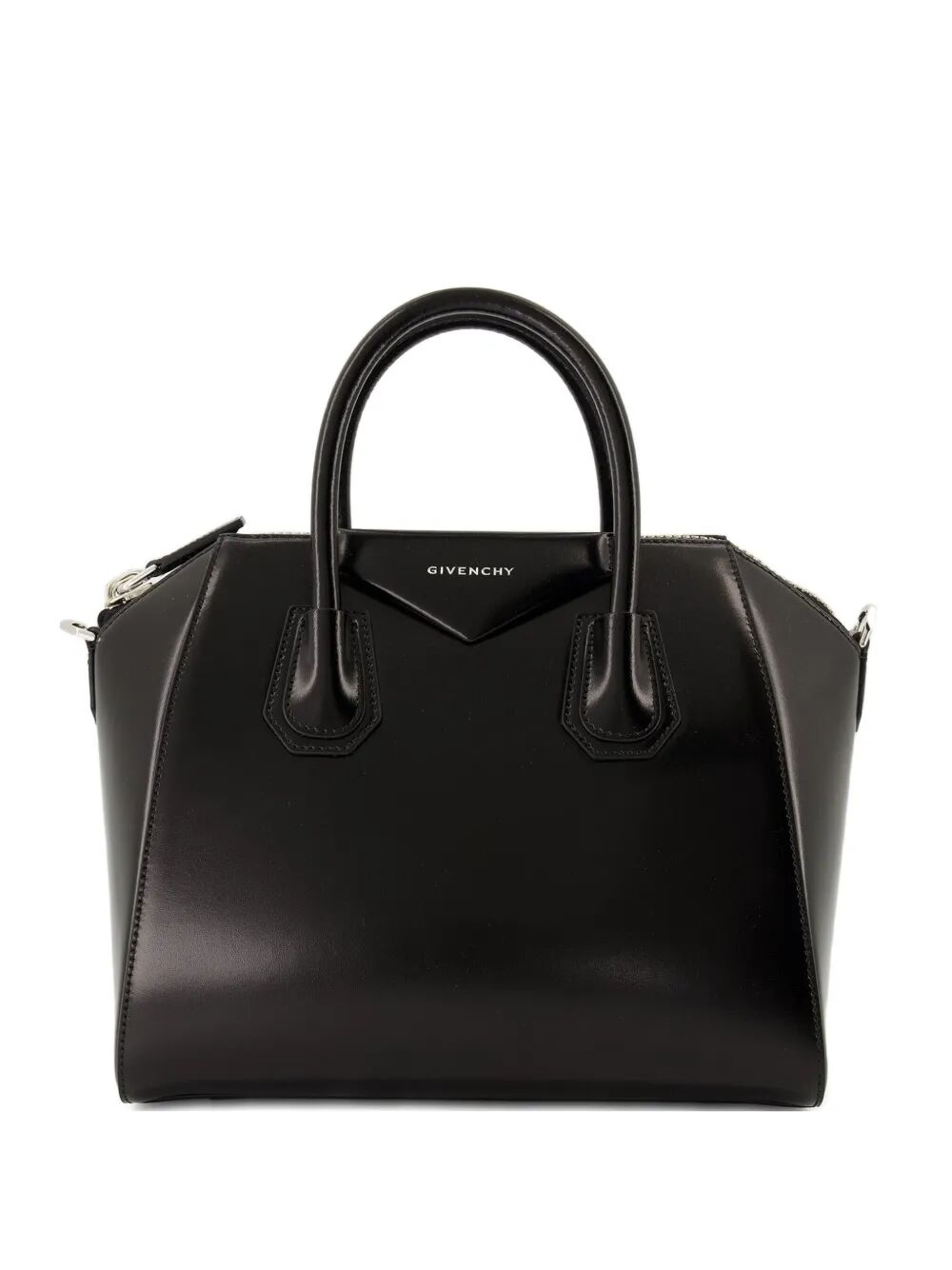 SMALL ANTIGONA BAG IN BOX LEATHER