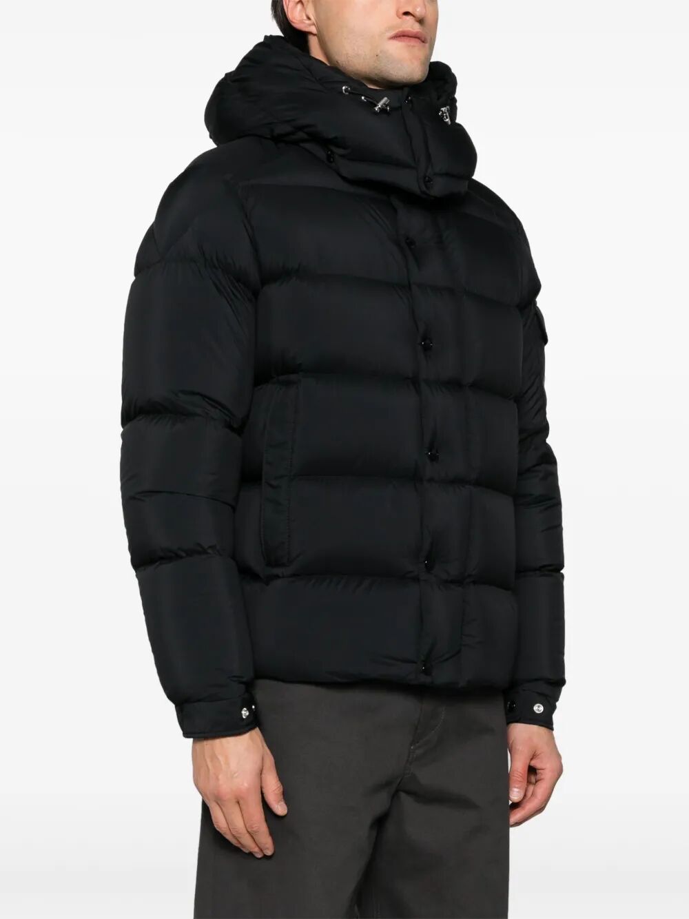 MAYA 70 HOODED SHORT DOWN JACKET