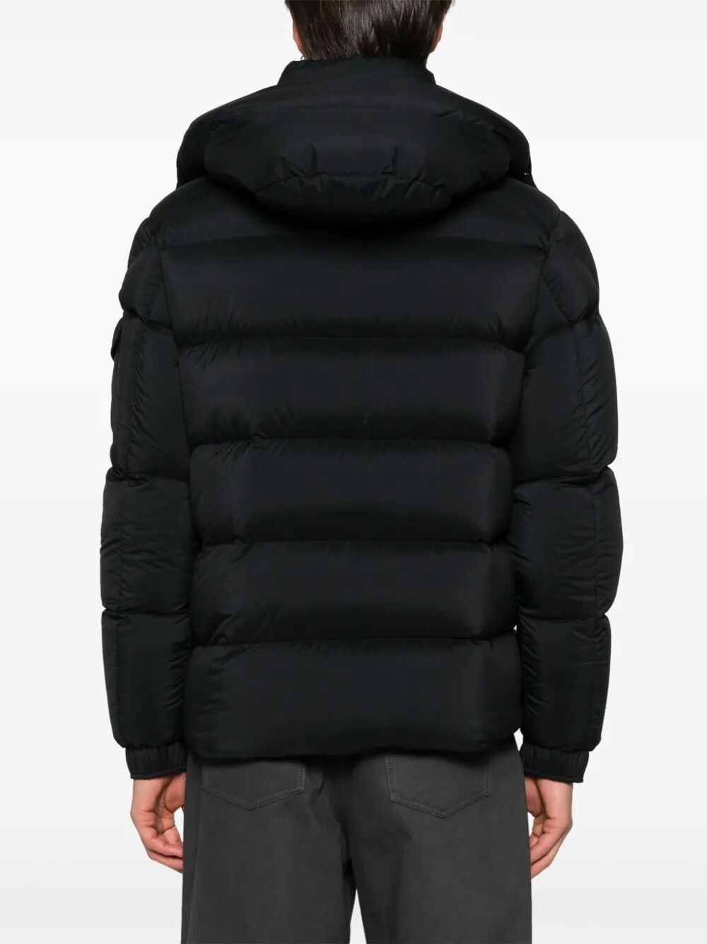 MAYA 70 HOODED SHORT DOWN JACKET