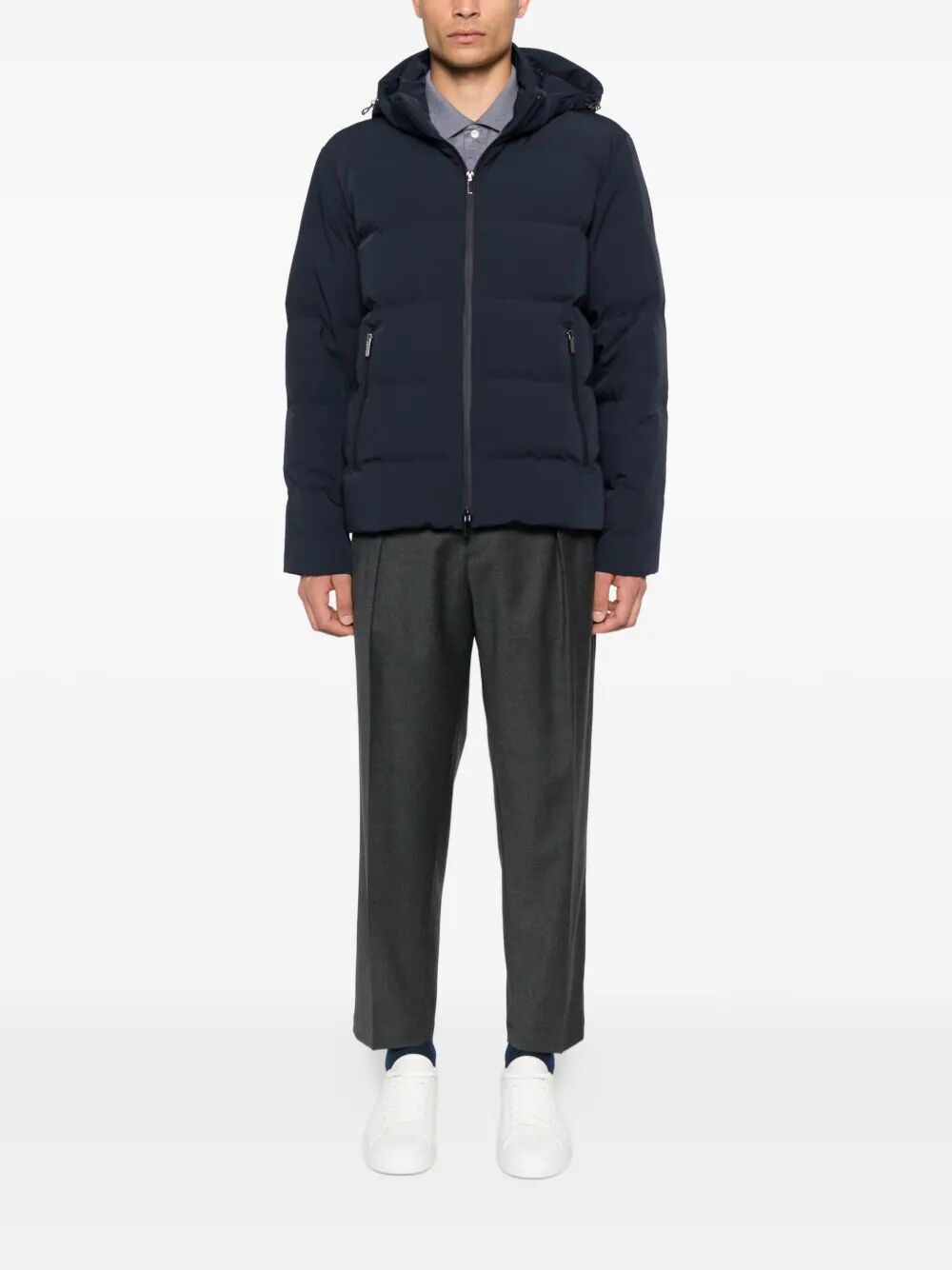 TYPHOON HOODED QUILTED JACKET
