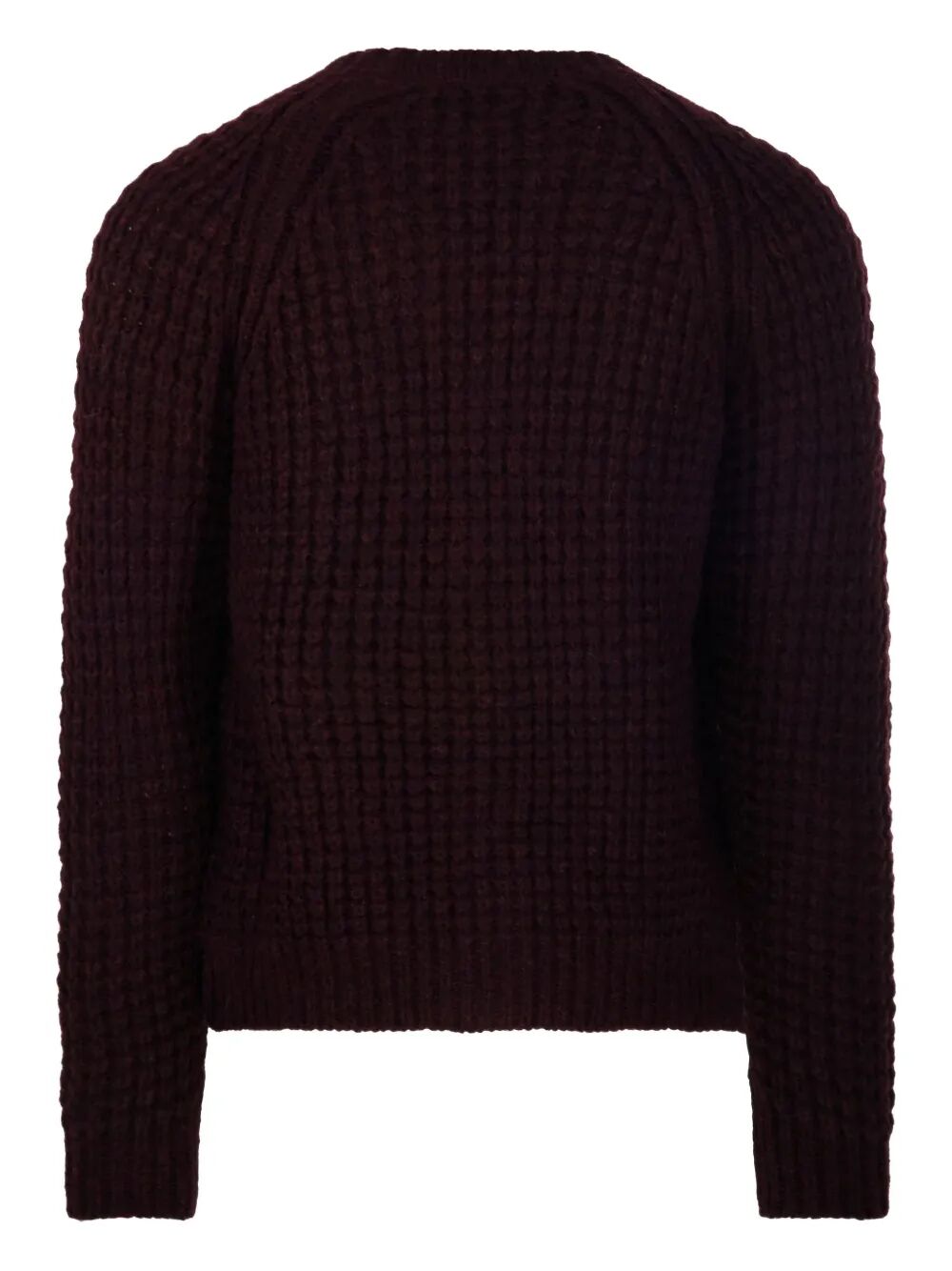 RIBBED KNIT V-NECK CARDIGAN