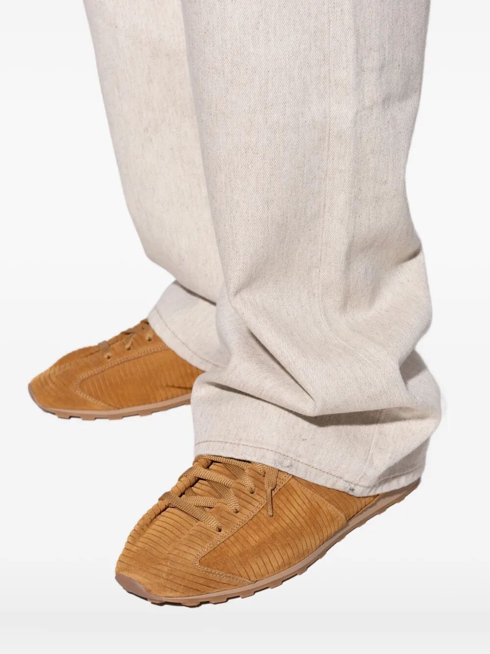 LE TENNIS SNEAKERS IN SOFT CORDUROY-EMBOSSED SUEDE