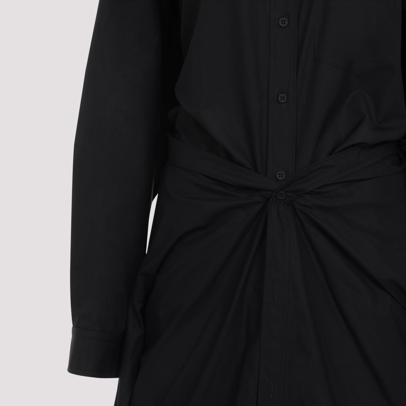 Maxi Patched Shirt