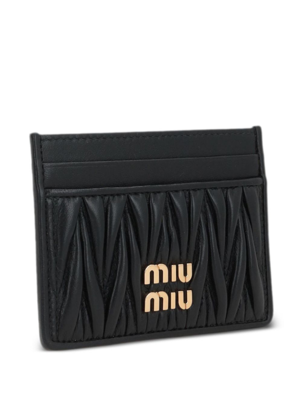MATELASSÉ NAPPA LEATHER CARD HOLDER