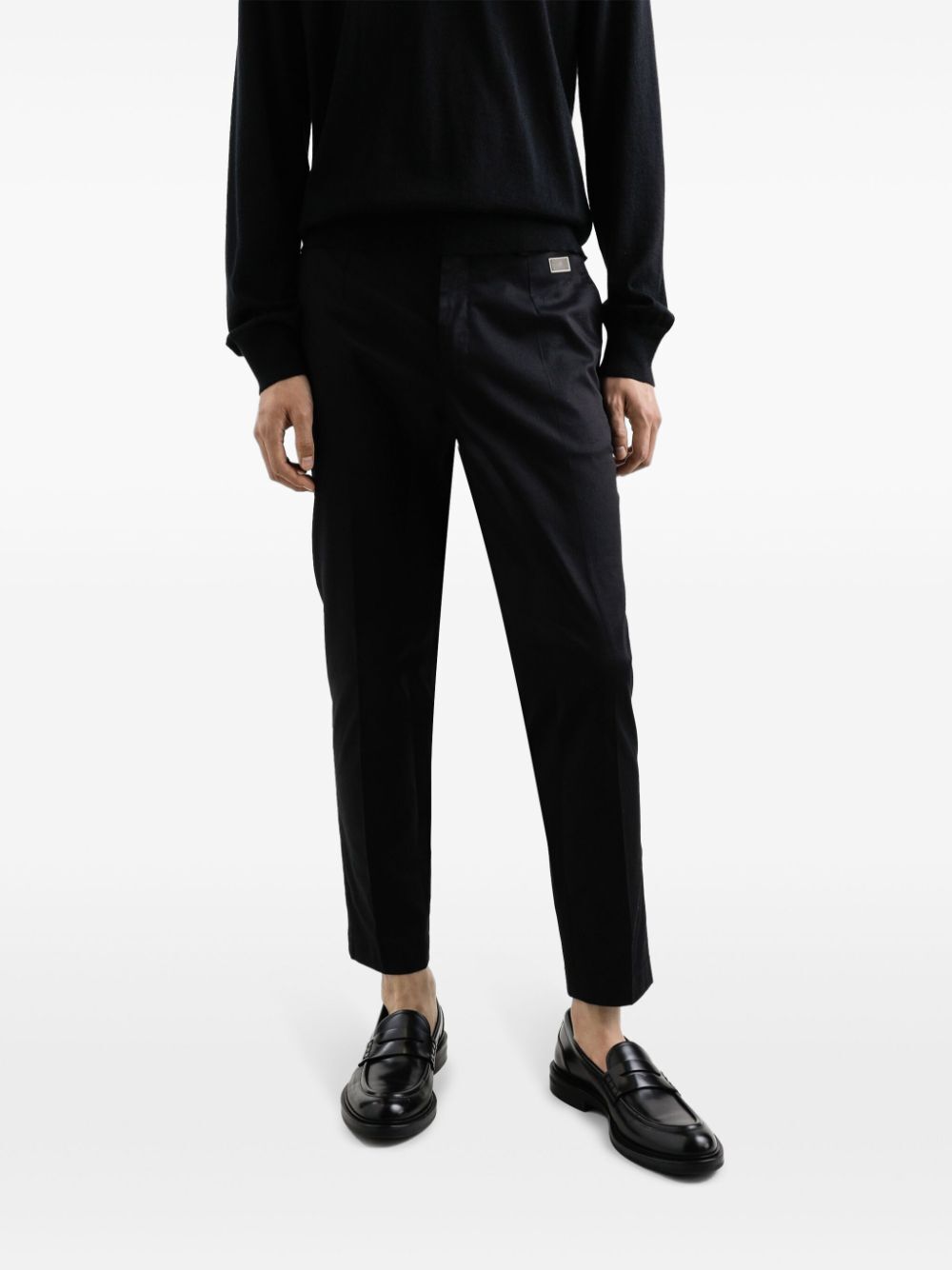 TAILORED COTTON TROUSERS