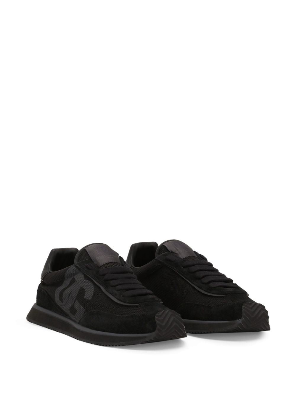 SUEDE AND MESH DG CUSHION SNEAKERS