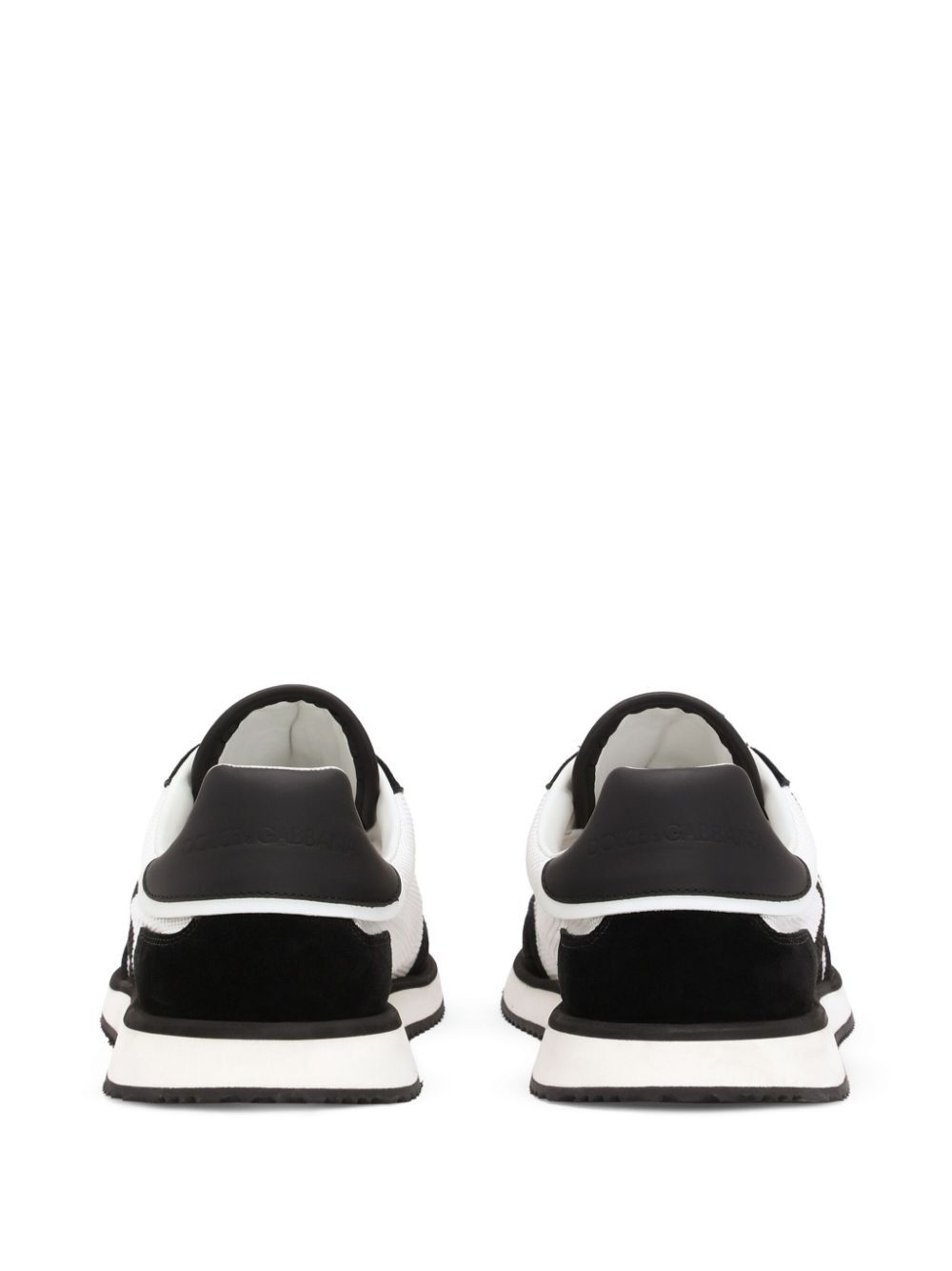 SUEDE AND MESH DG CUSHION SNEAKERS