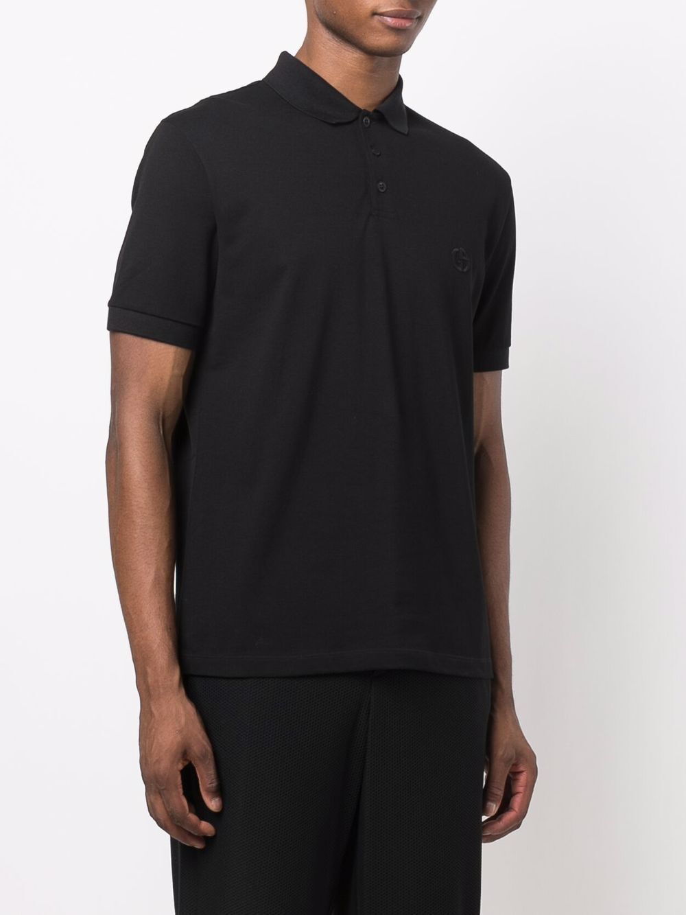 STRETCH COTTON PIQUÉ POLO SHIRT