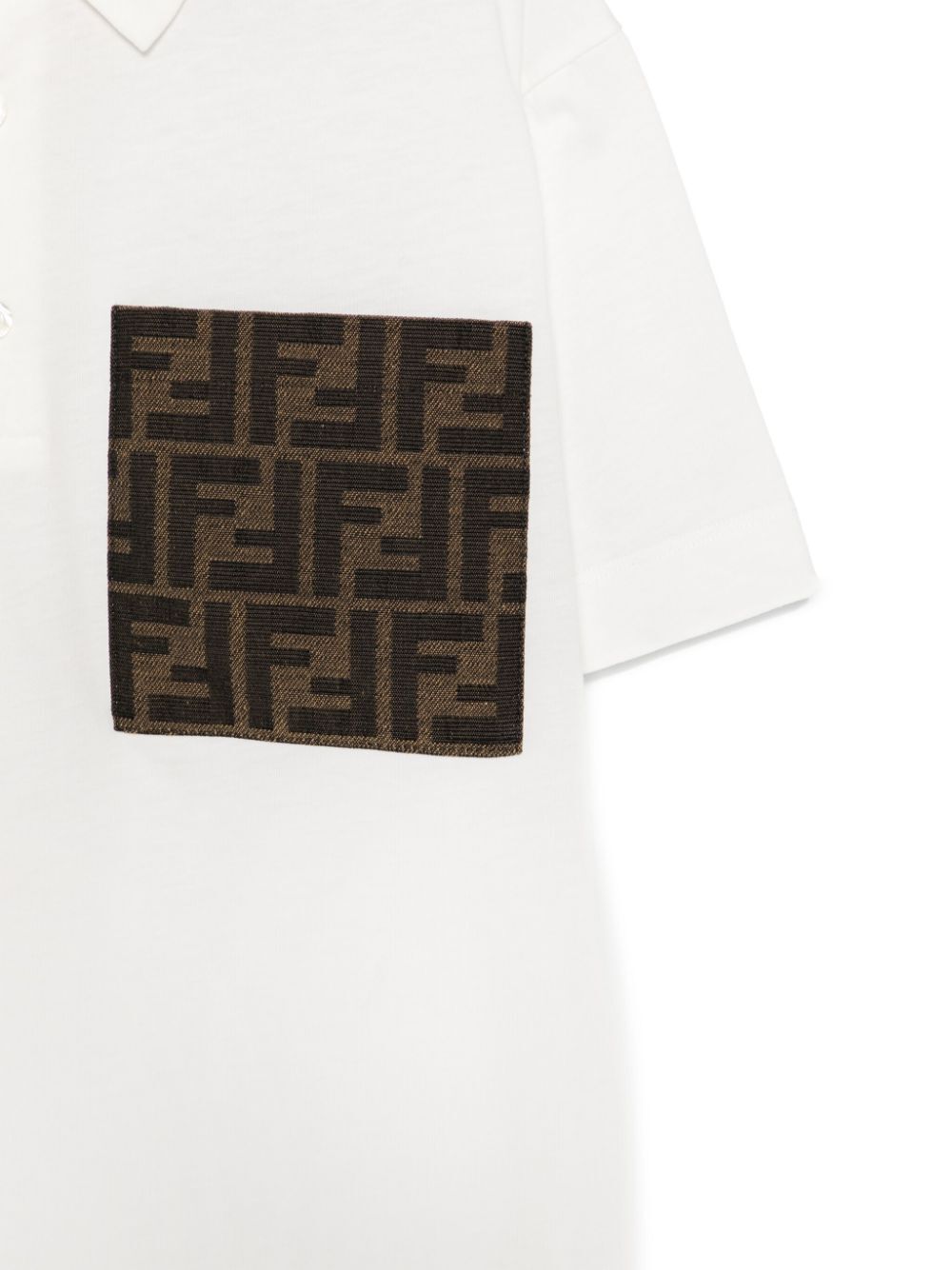 POLO SHIRT WITH FF JACQUARD POCKET