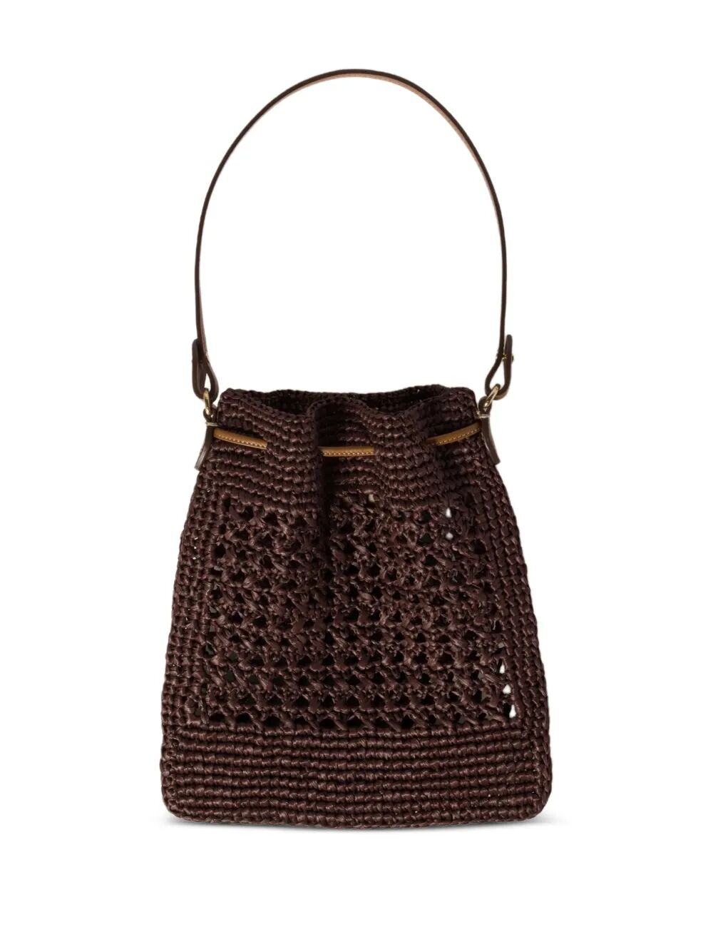 WOVEN FABRIC MINI-BAG