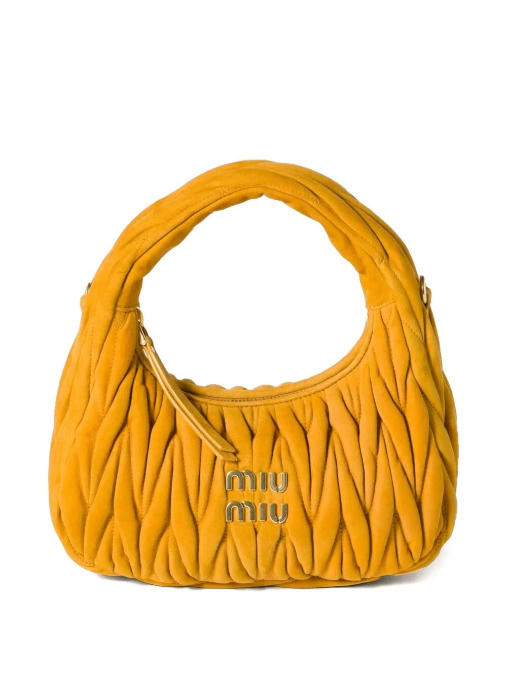 SMALL WANDER MATELASSÉ SUEDE BAG