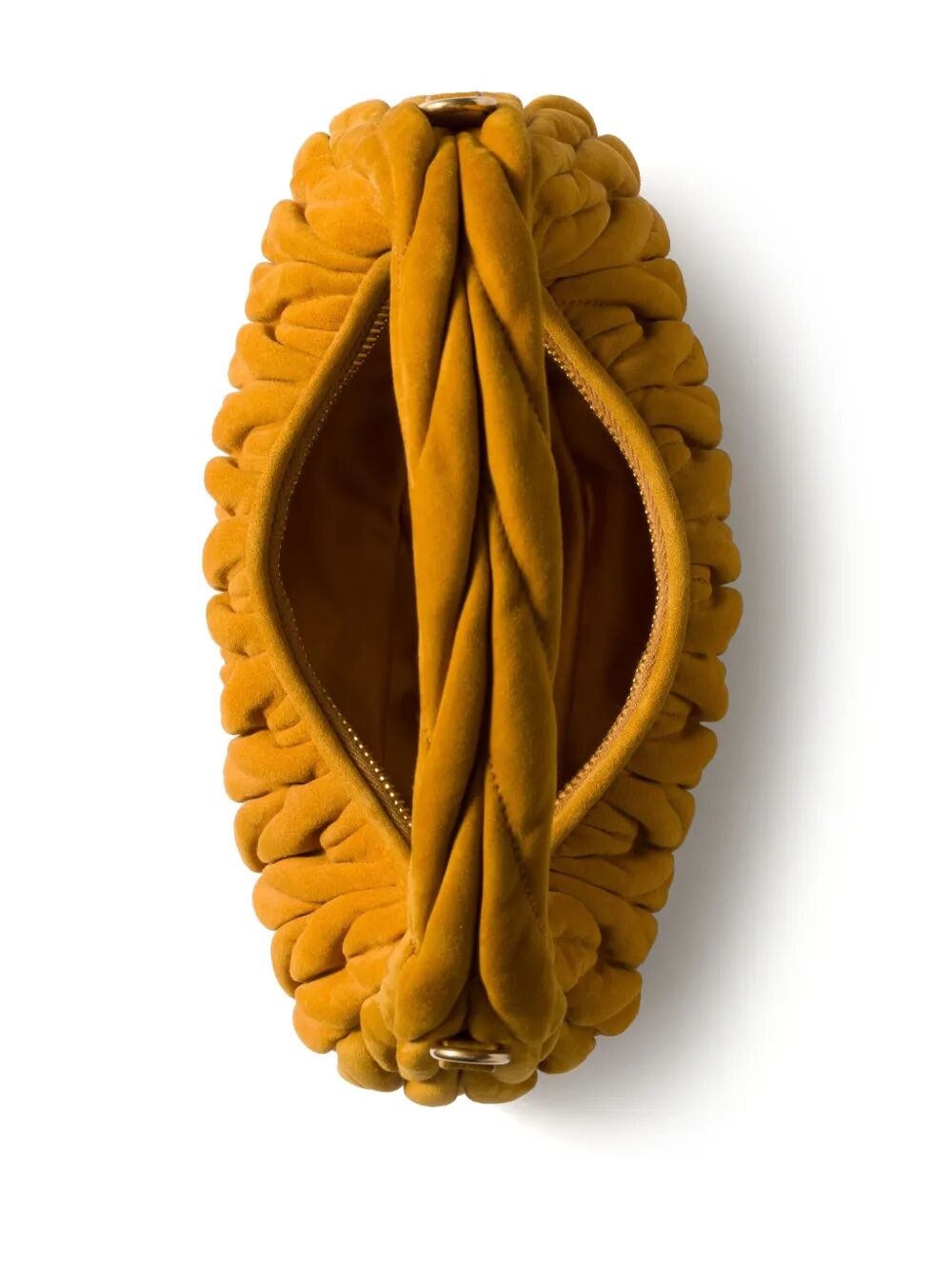 SMALL WANDER MATELASSÉ SUEDE BAG