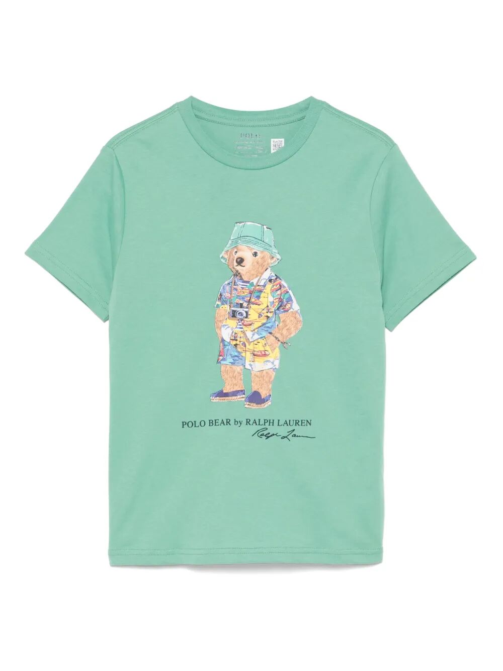 POLO BEAR COTTON JERSEY T-SHIRT