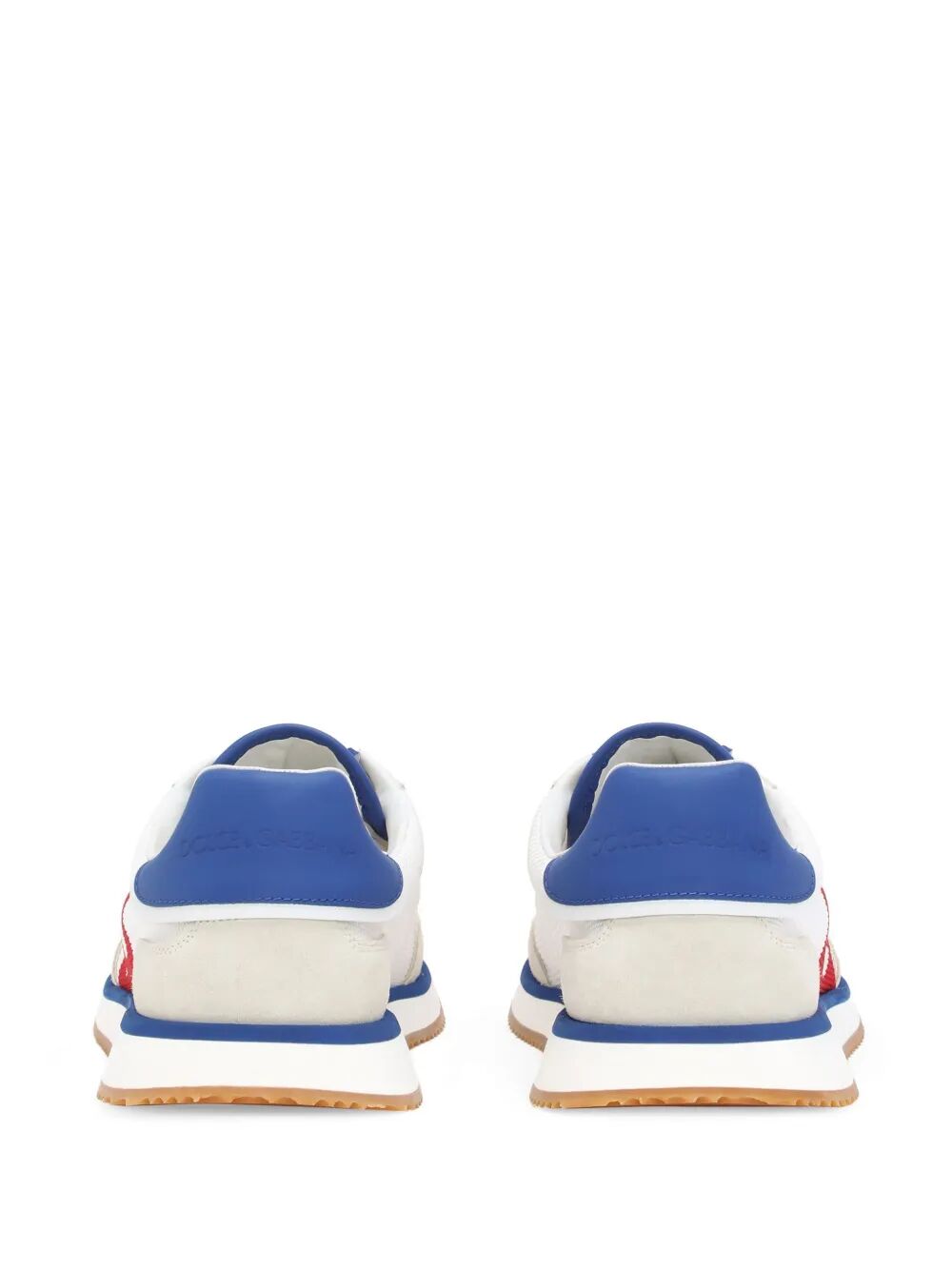 SUEDE AND MESH DG CUSHION SNEAKERS