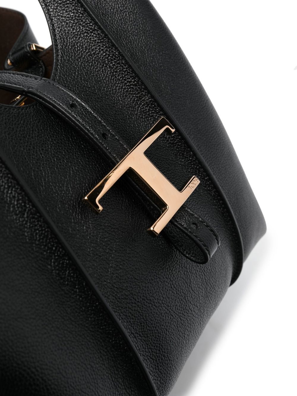 MINI T TIMELESS LEATHER SHOPPING BAG