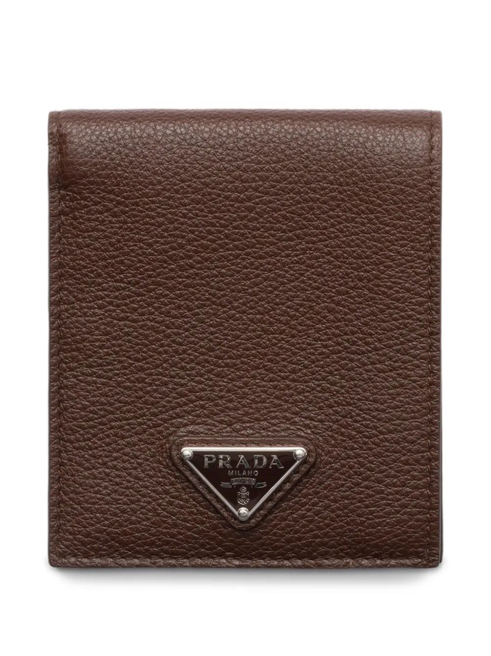 GRAINED LEATHER BI-FOLD WALLET