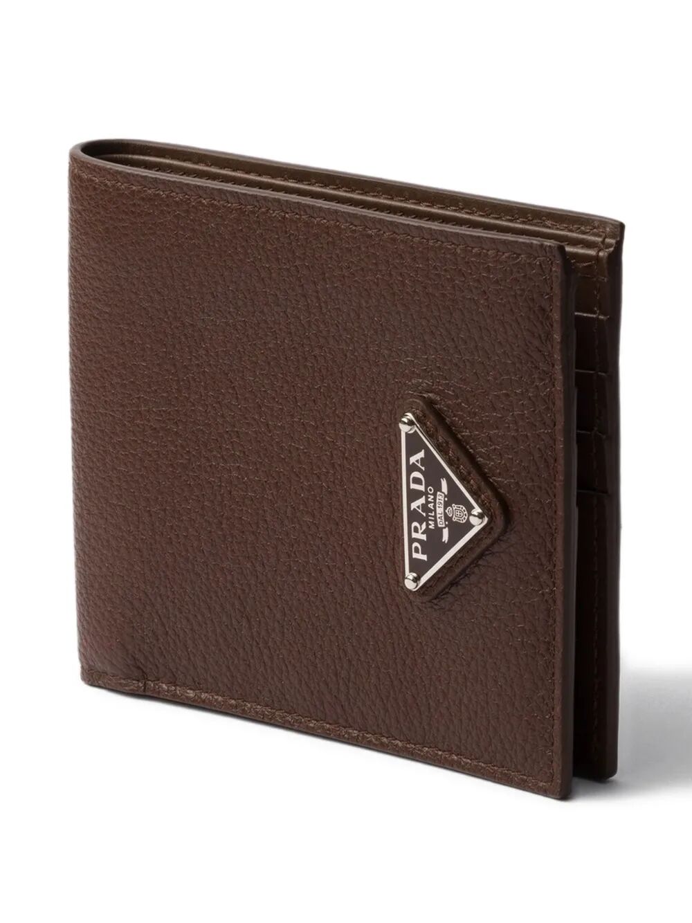 GRAINED LEATHER BI-FOLD WALLET