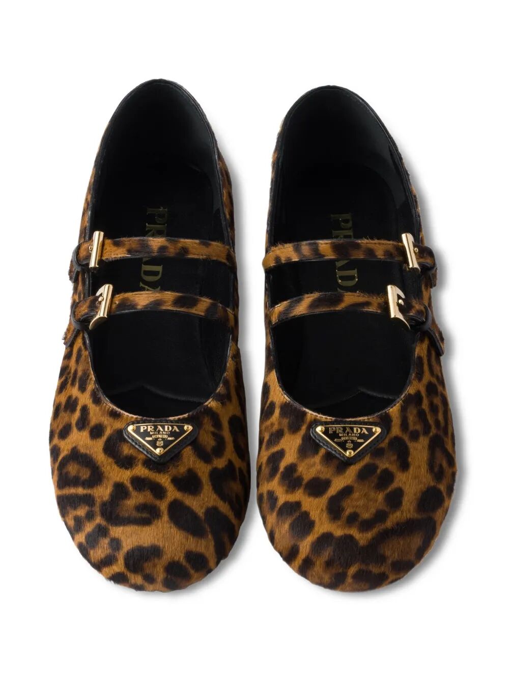 ANIMALIER PRINTED LEATHER LOAFERS